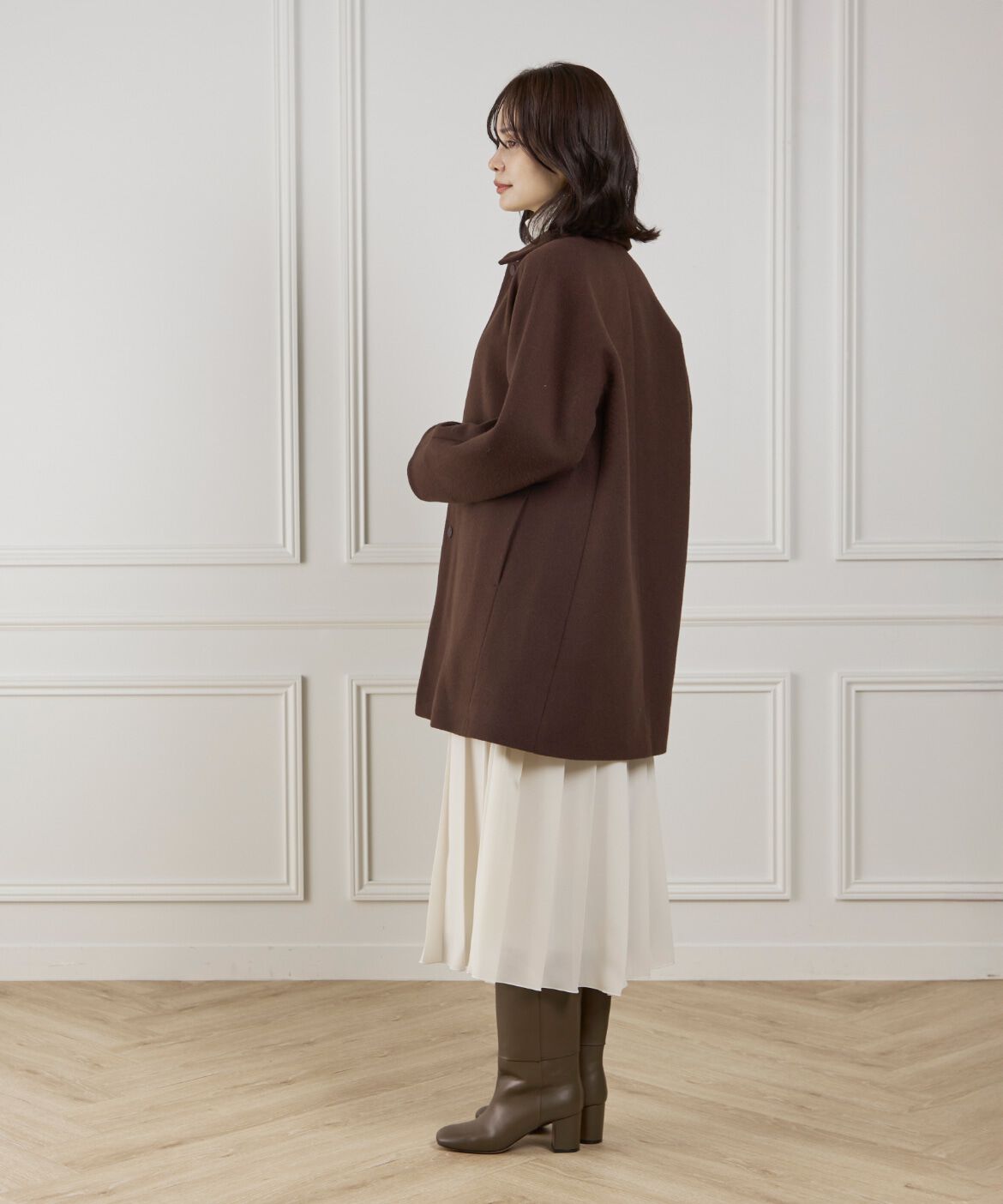 7-IDconcept.「ステンカラーコート」|ステンカラーコート|