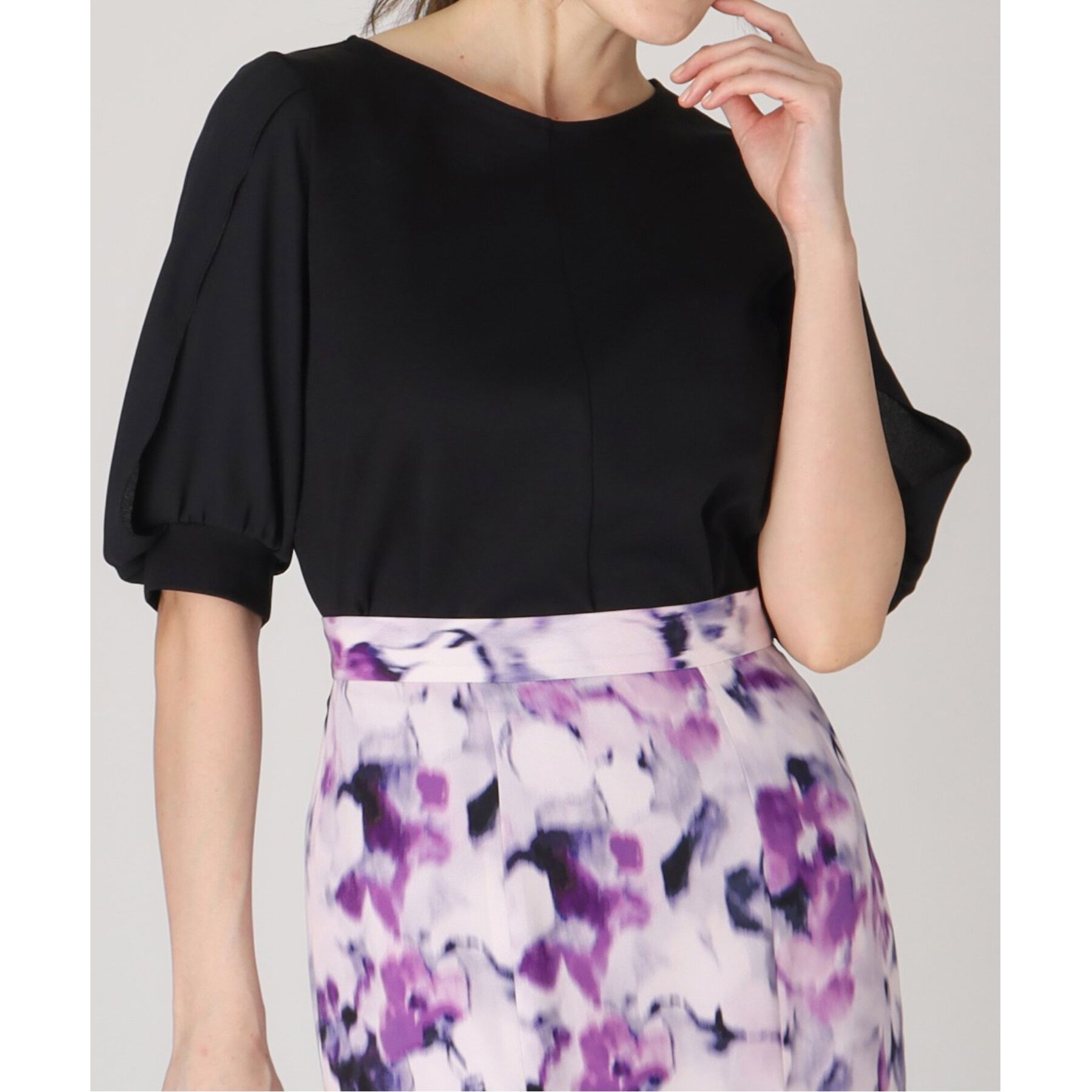 COUP DE CHANCE「【洗える／日本製】ジャージプルオーバー」|シャツ・ブラウス|