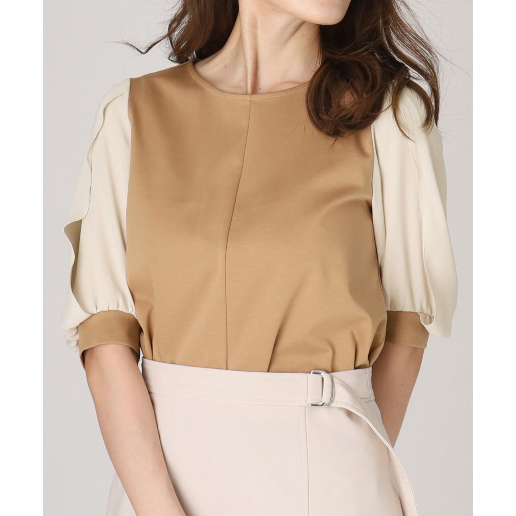 COUP DE CHANCE「【洗える／日本製】ジャージプルオーバー」|シャツ・ブラウス|