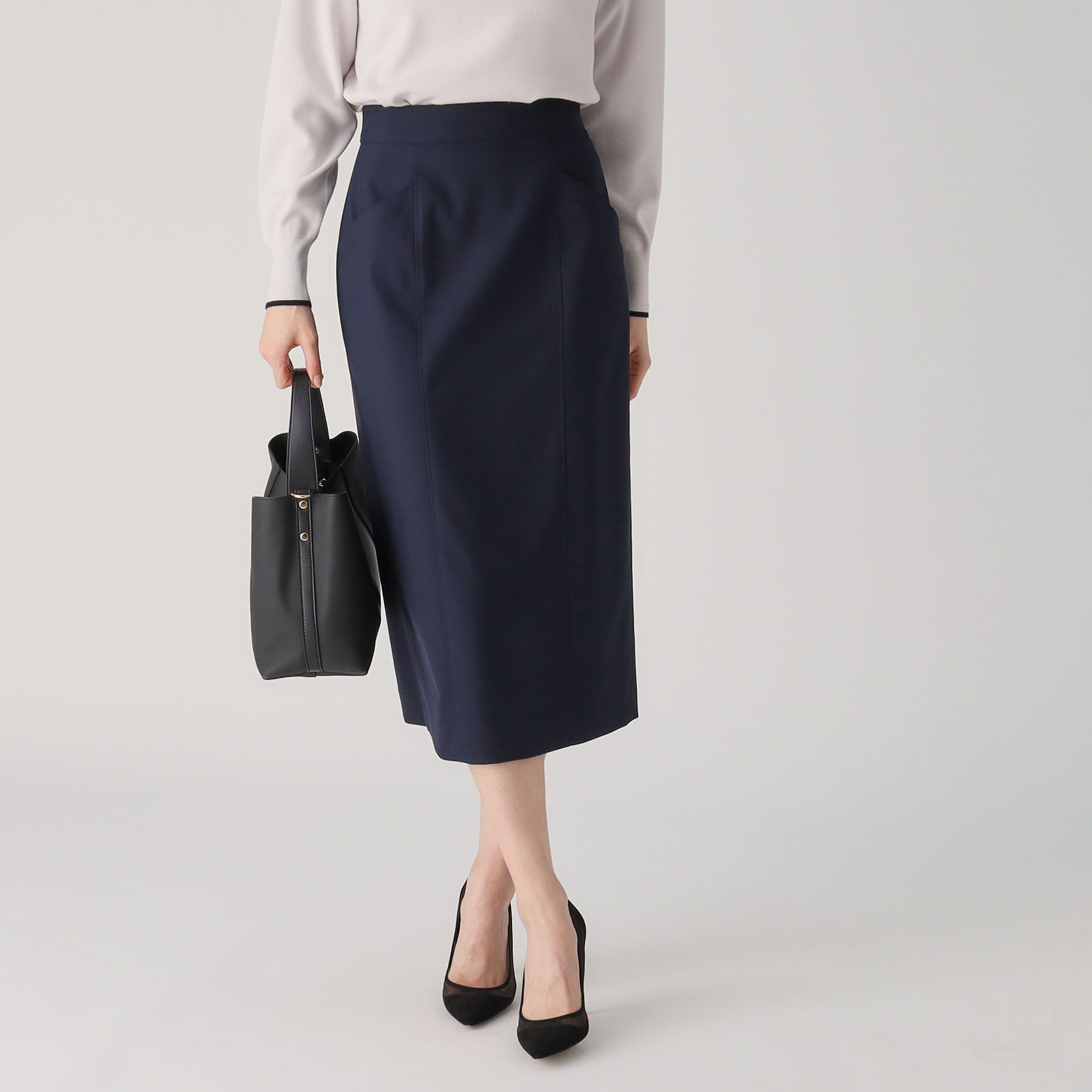 COUP DE CHANCE「【洗える／日本製】ナロータイトスカート」|スカート|