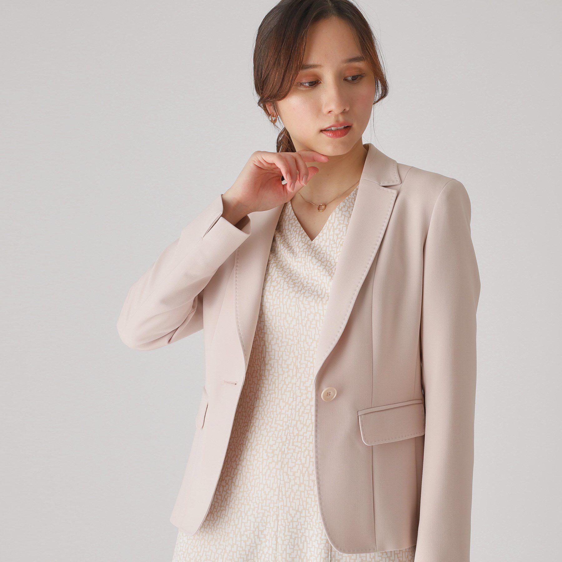 COUP DE CHANCE「【洗える／日本製／スーツ可】テーラードジャケット」|テーラードジャケット|