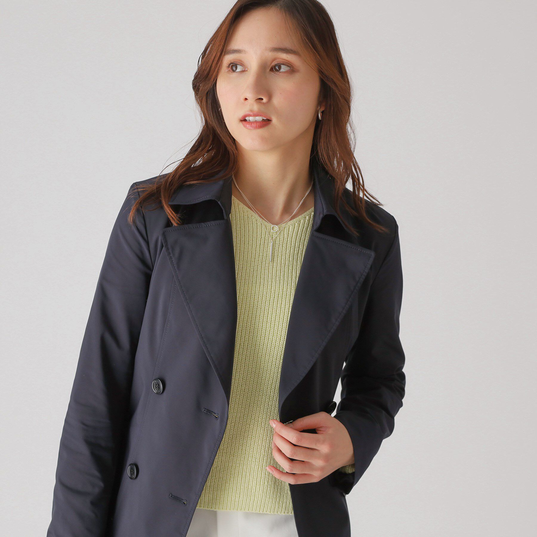 COUP DE CHANCE「【撥水加工】きれいめ定番トレンチコート」|トレンチコート|