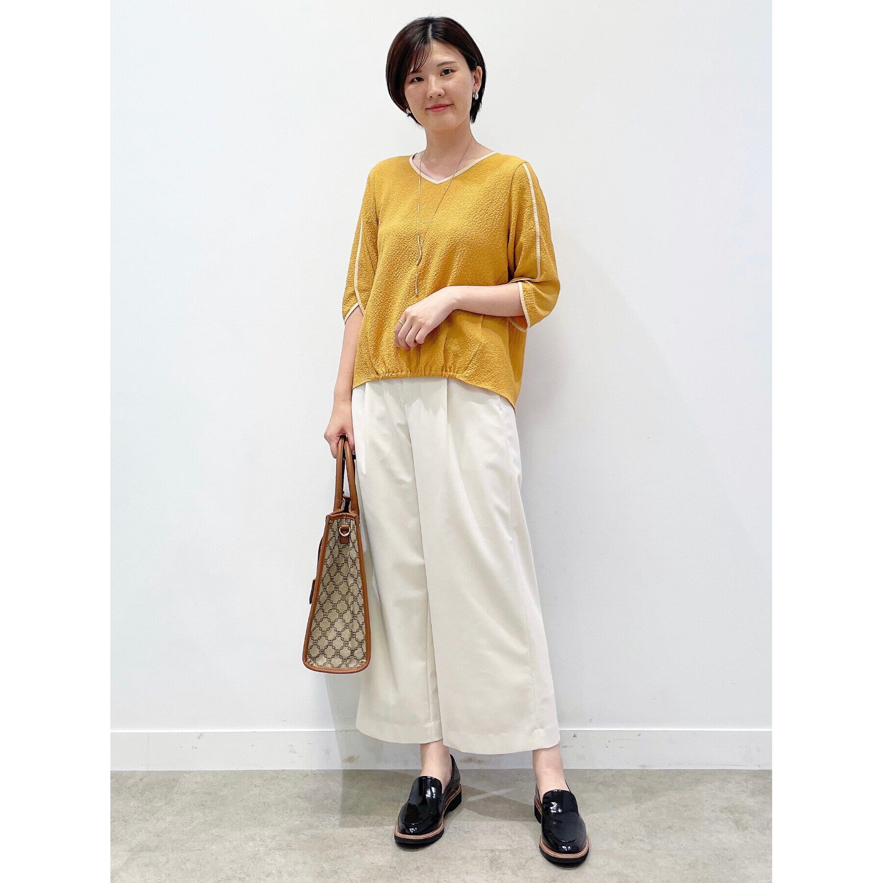 Reflect「【SALE／接触冷感／マシンウォッシュ可／ウエスト総ゴム】フルレングスワイドパンツ」|その他|