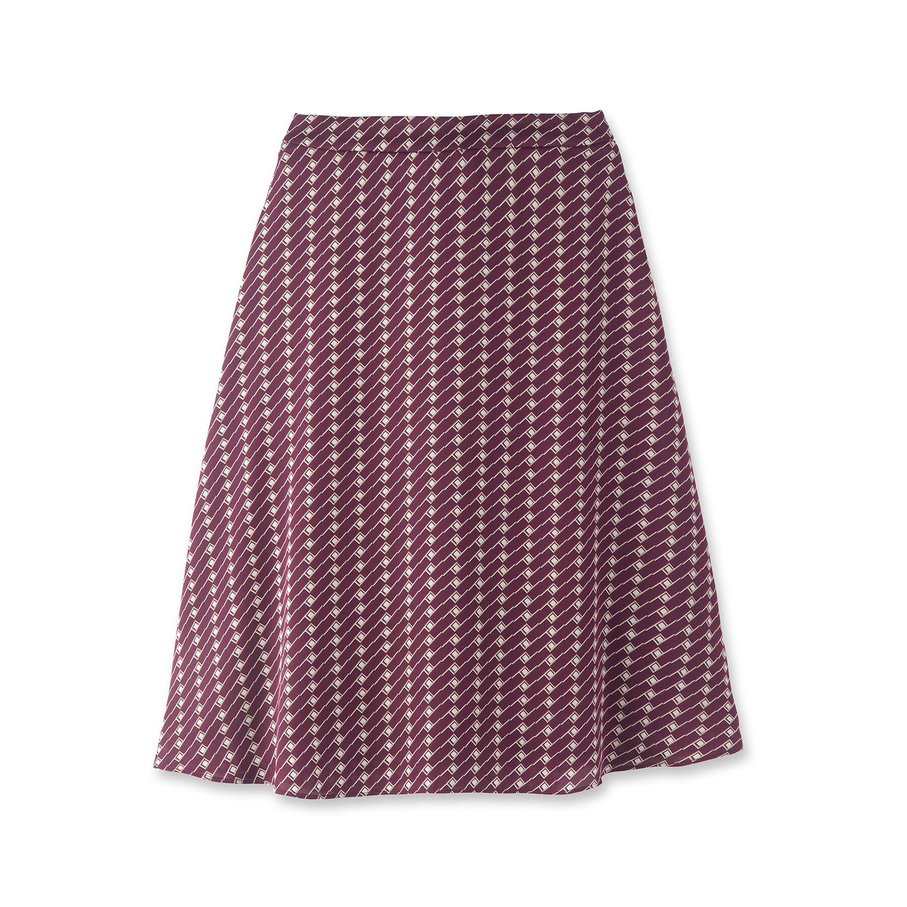 Reflect「【WEB限定カラーあり／マシンウォッシュ可／セットアップ可能】プリントフレアスカート」|スカート|