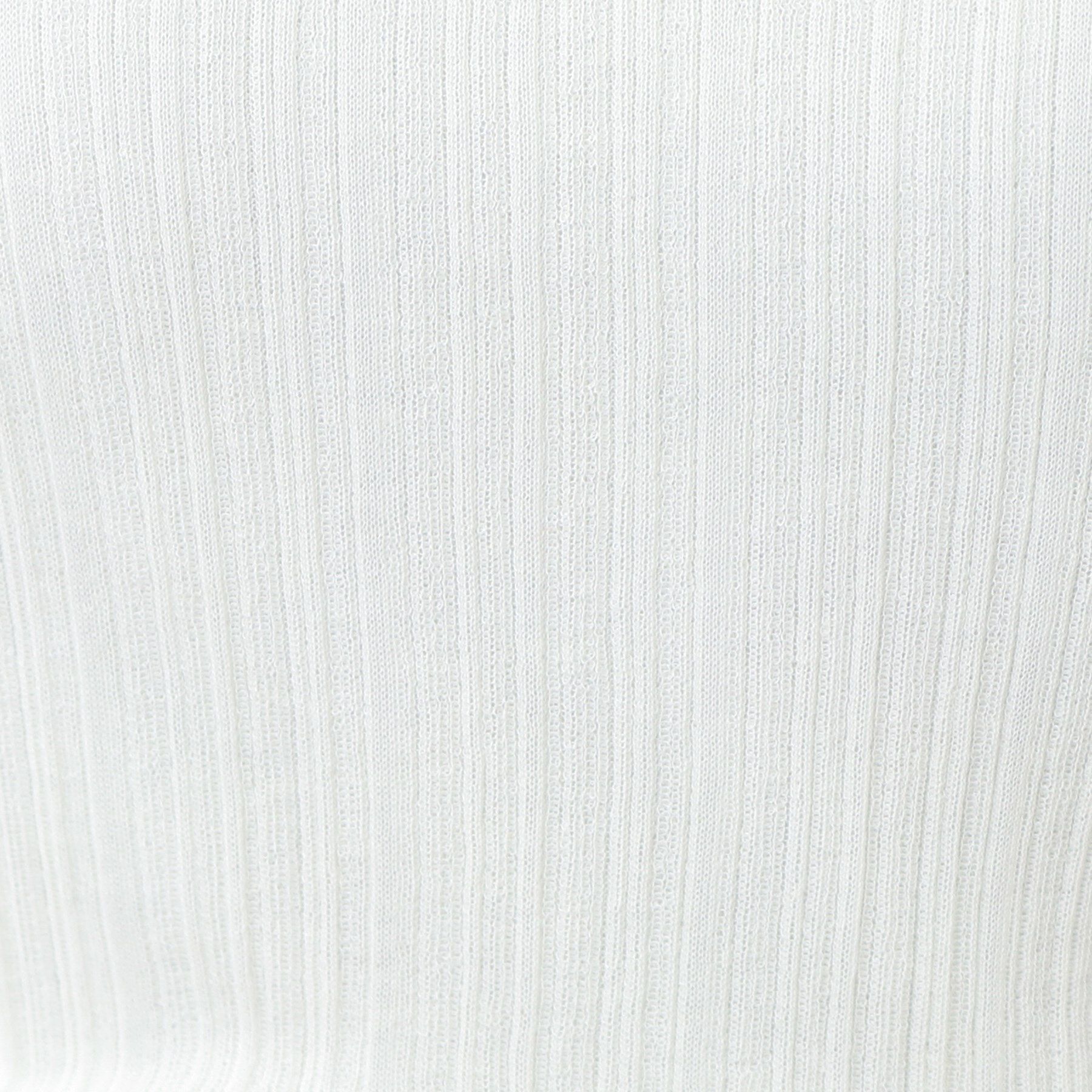 Reflect「【洗える／インナーにもおすすめ】シアーランダムリブニット」|ニット・セーター|