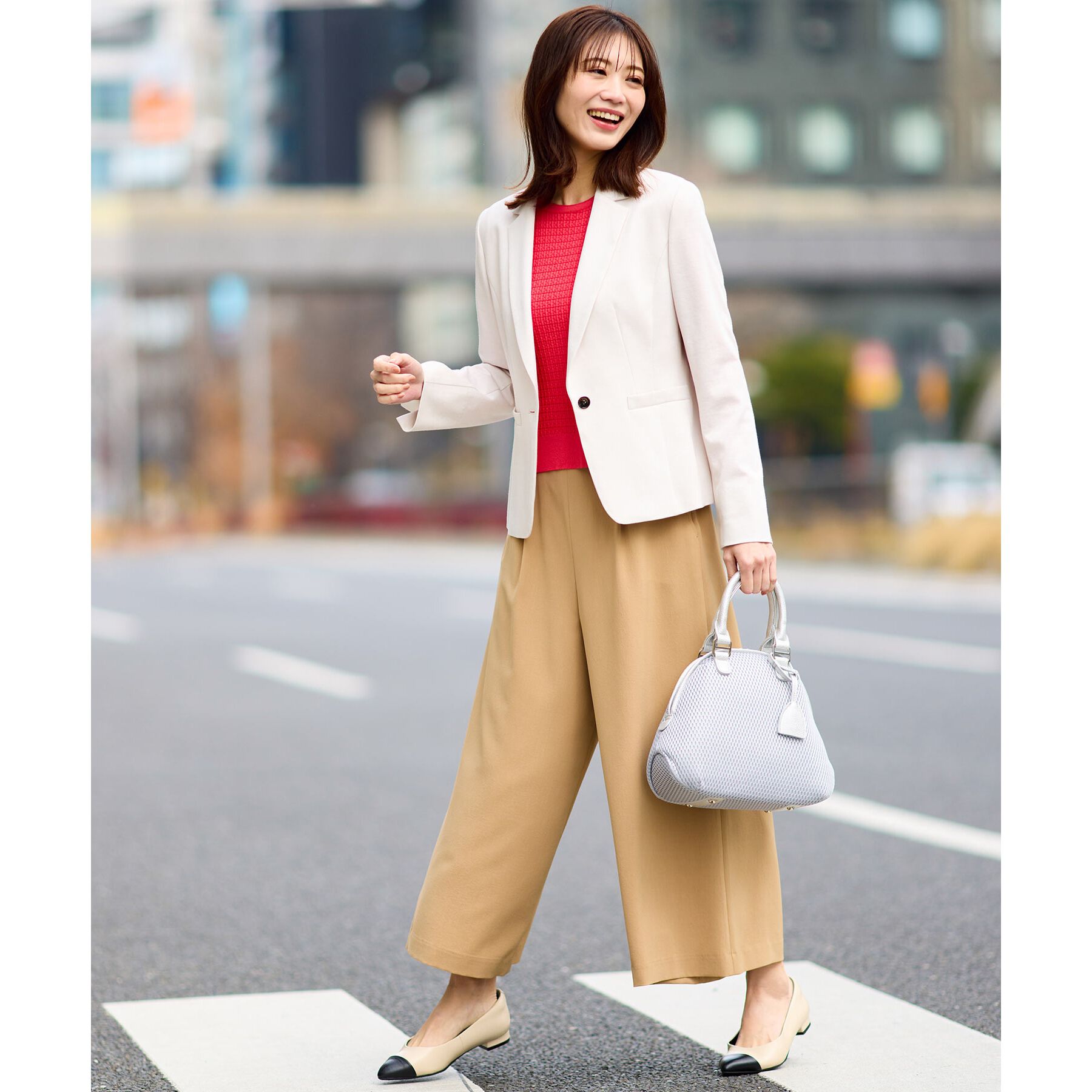 Reflect「【手洗い可】フリュイドスカーチョパンツ」|その他|