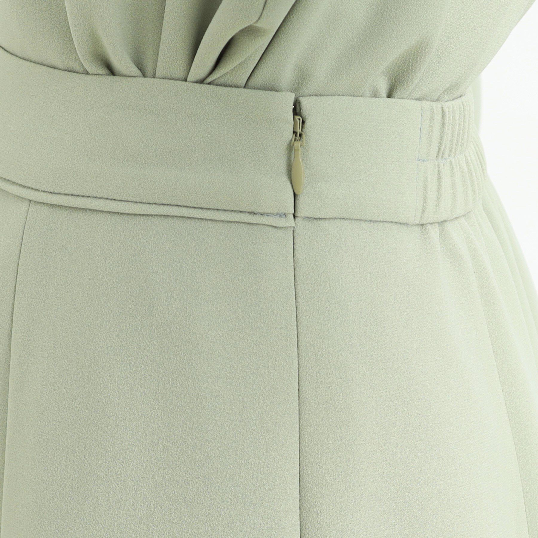 Reflect「【セットアップ可能】バックサテンフレアスカート」|スカート|