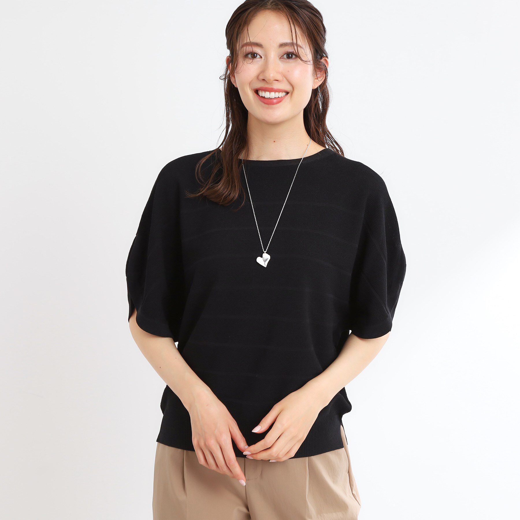 Reflect「ドライタッチプルオーバーニット」|ニット・セーター|