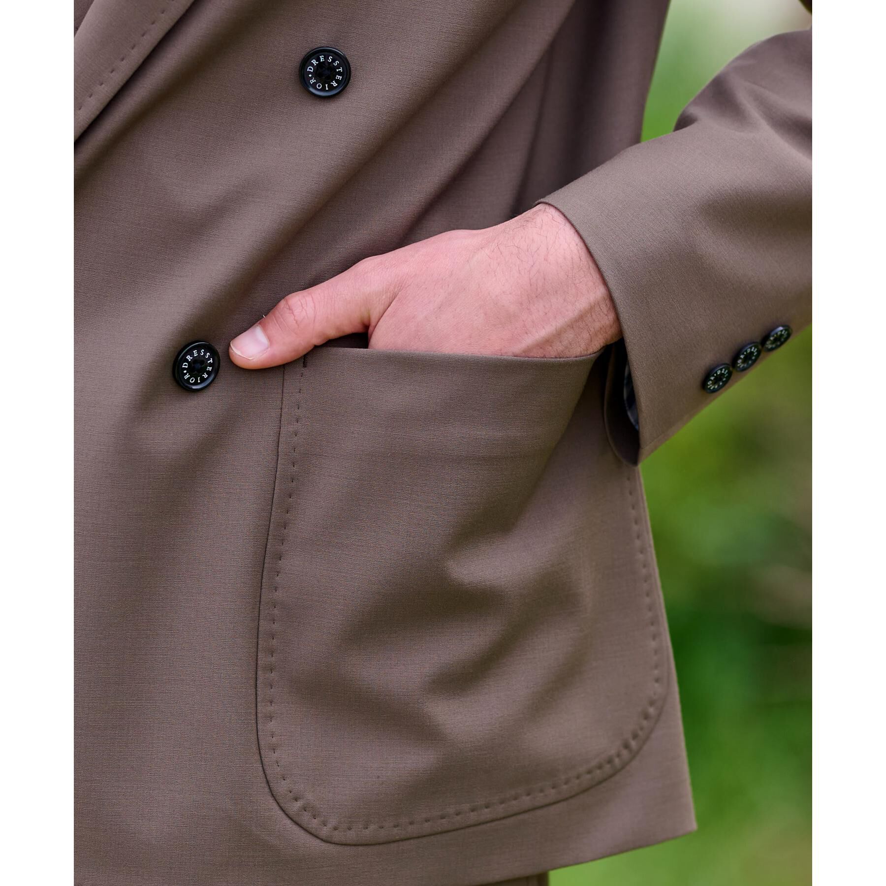 DRESSTERIOR「【セットアップ可／Monomax4月号掲載】クールタッチ クイックドライイージージャケット」|テーラードジャケット|