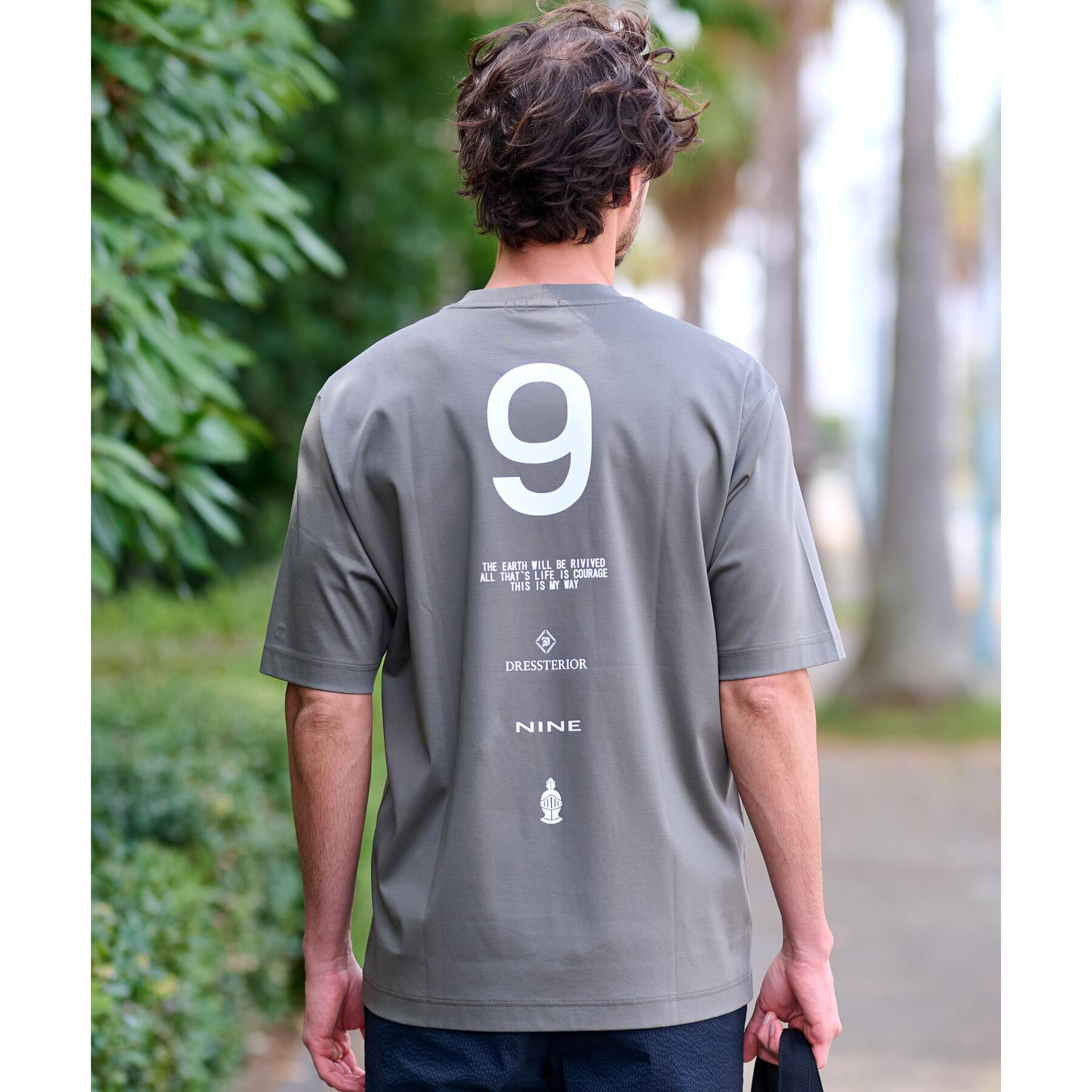 DRESSTERIOR「【接触冷感／抗菌防臭／消臭】ICE CLEAR COTTON NINEストリートTシャツ」|Tシャツ・カットソー|