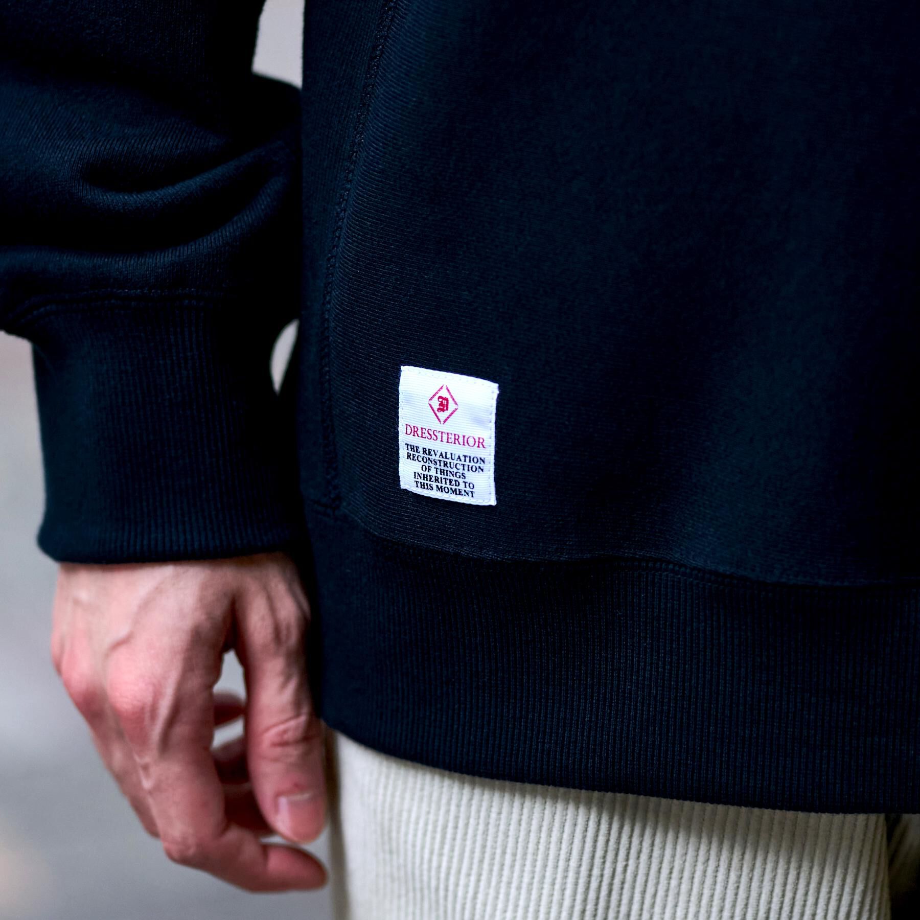 DRESSTERIOR「裏起毛 プルオーバースウェット」|パーカー|