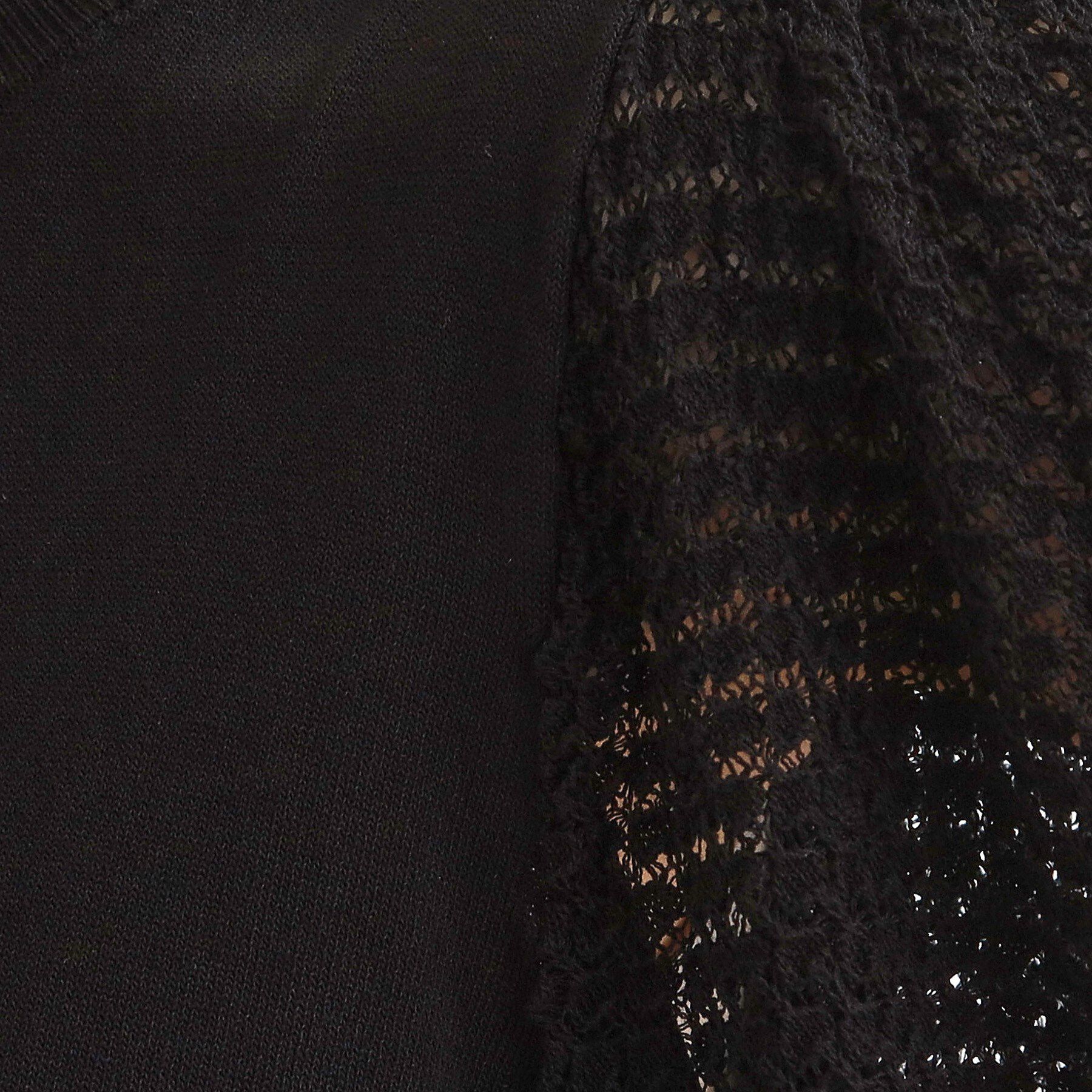 grove「袖透かし編みフレアースリーブニット」|ニット・セーター|