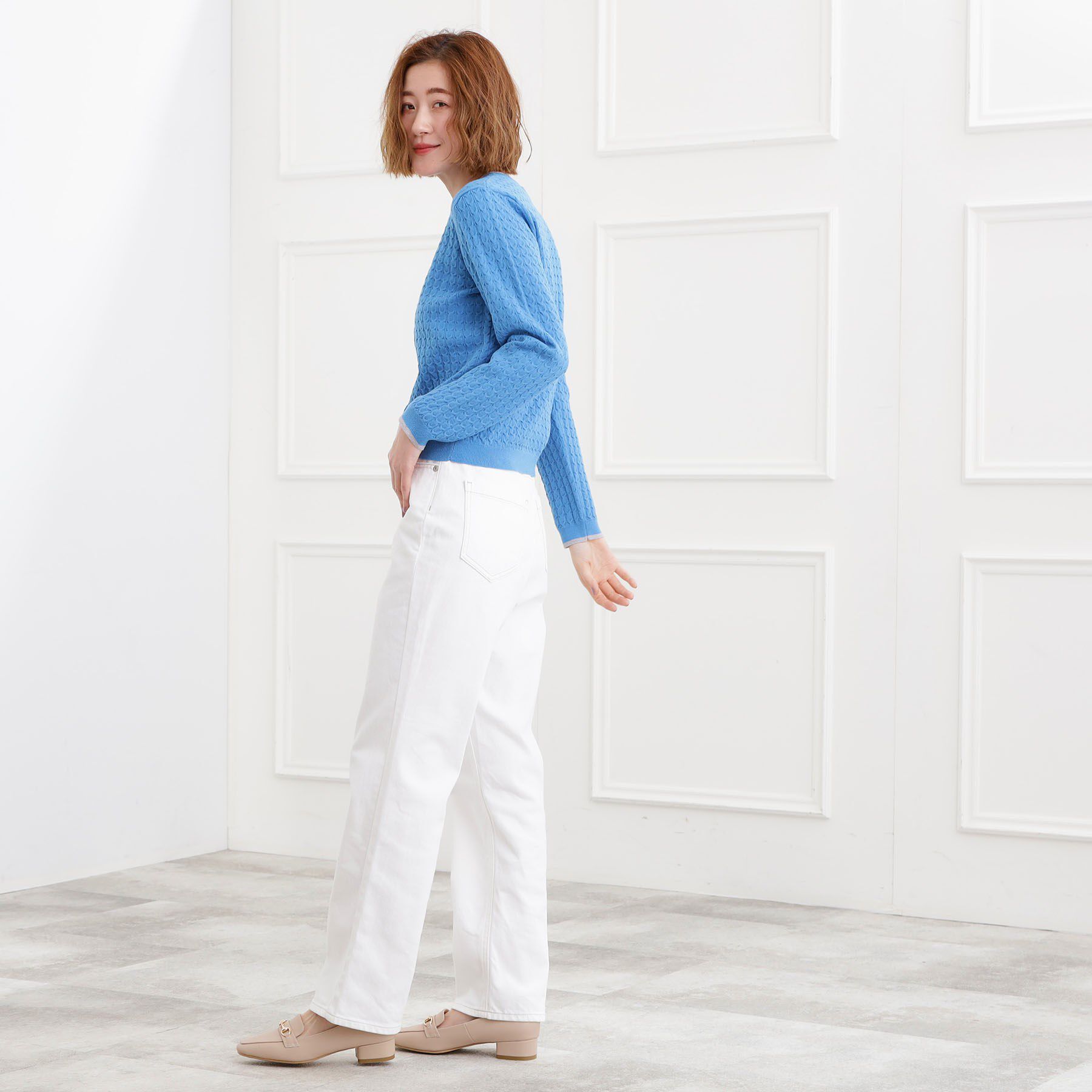 grove「【選べる着丈】大人のためのストレートデニムパンツ」|デニム|