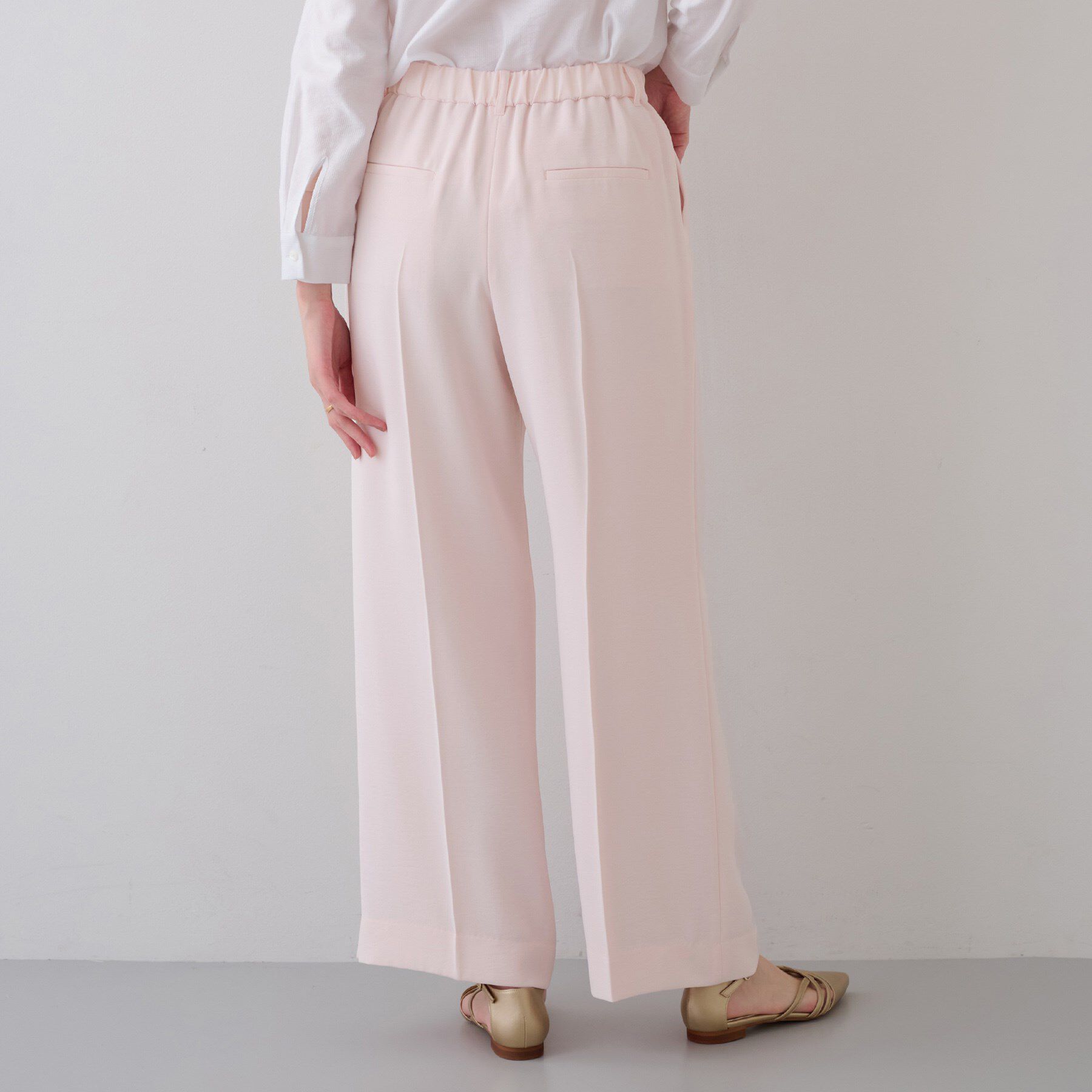 INDIVI「【着る日傘/遮熱/UVケア】ワイドパンツ」|スーツ|