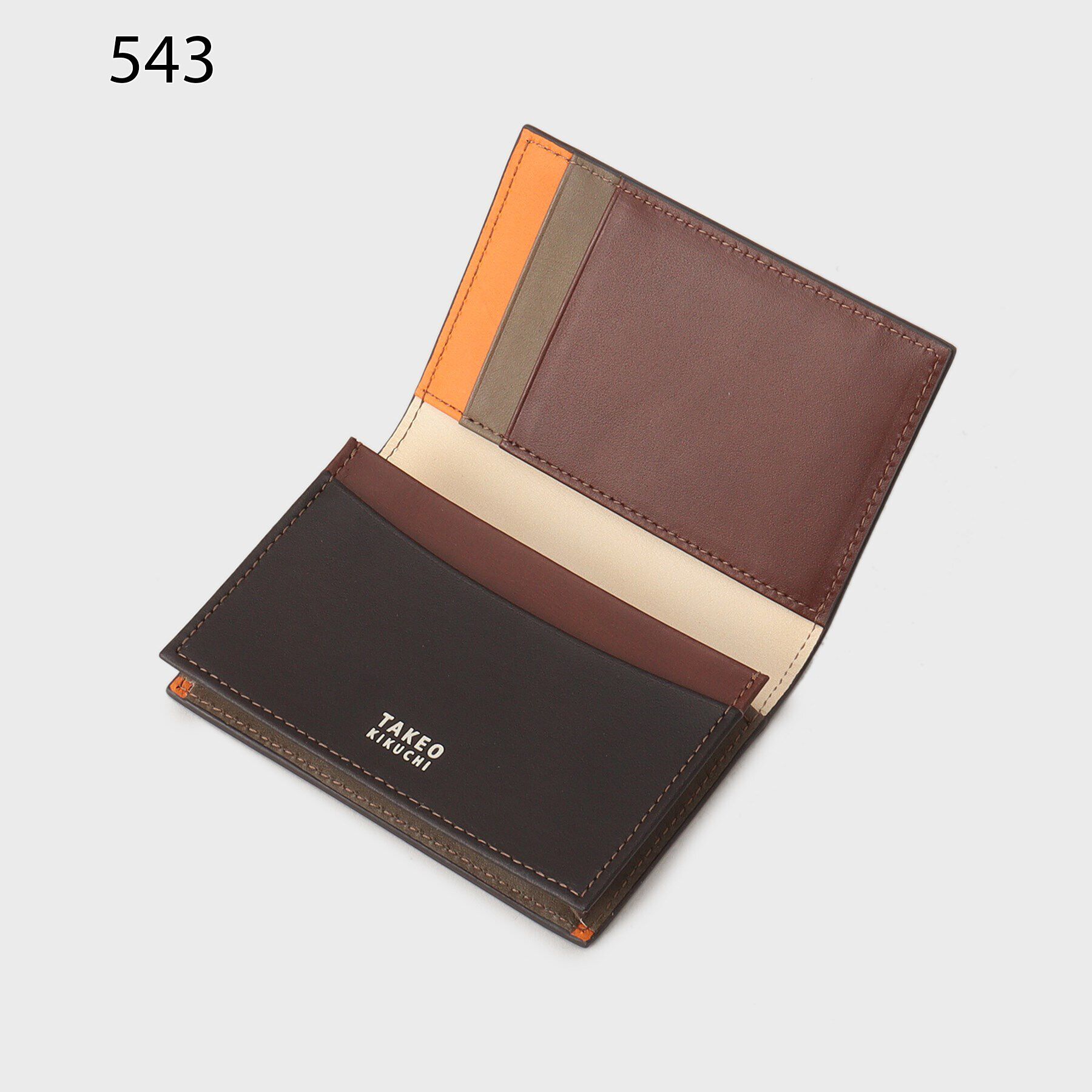TAKEO KIKUCHI「アンティーク調レザー 名刺入れ」|名刺入れ・カードケース|