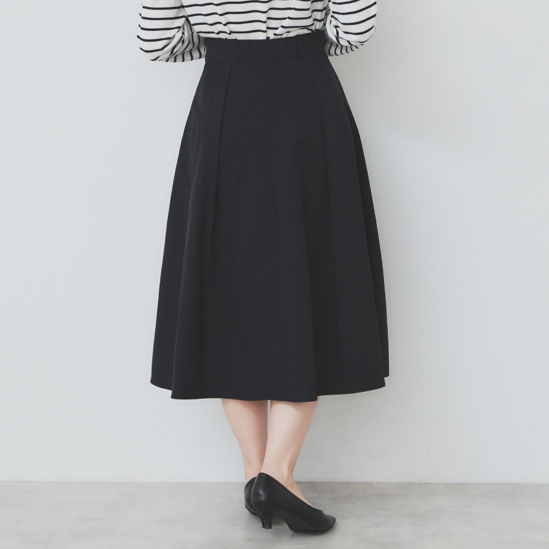 index「アシメタックフレアスカート【洗濯機洗い可/イージーアイロン】」|スカート|