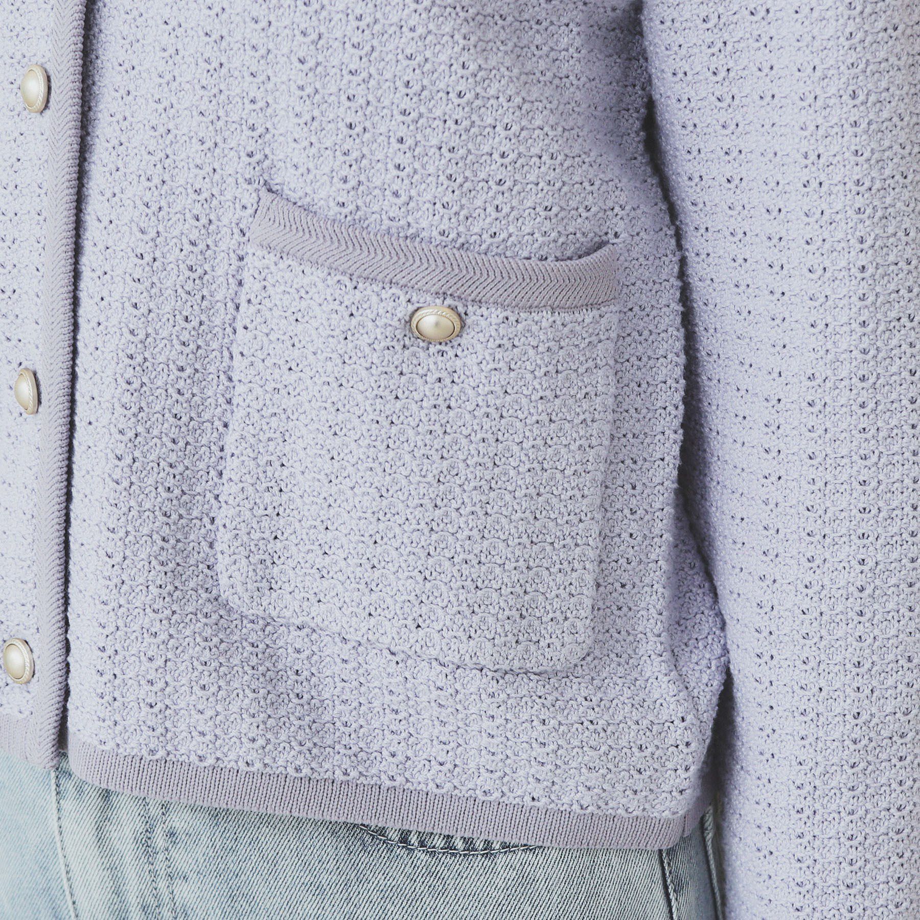 index「コットンカノコカーディガン【洗濯機洗い可】」|カーディガン|