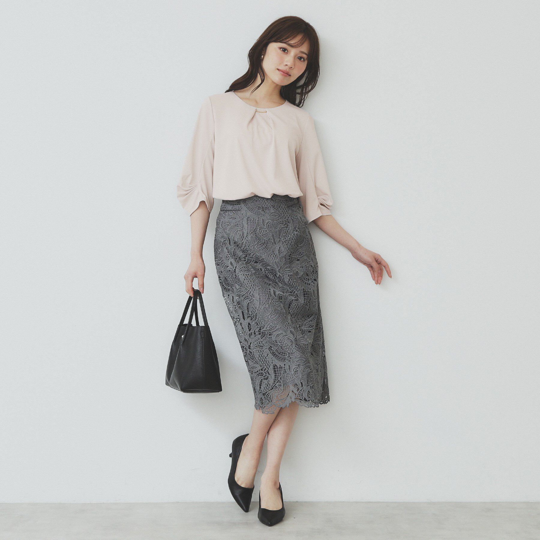 index「《5color》タックスリーブプルオーバー【UV/吸水速乾/接触冷感/洗濯機洗い可】」|Tシャツ・カットソー|