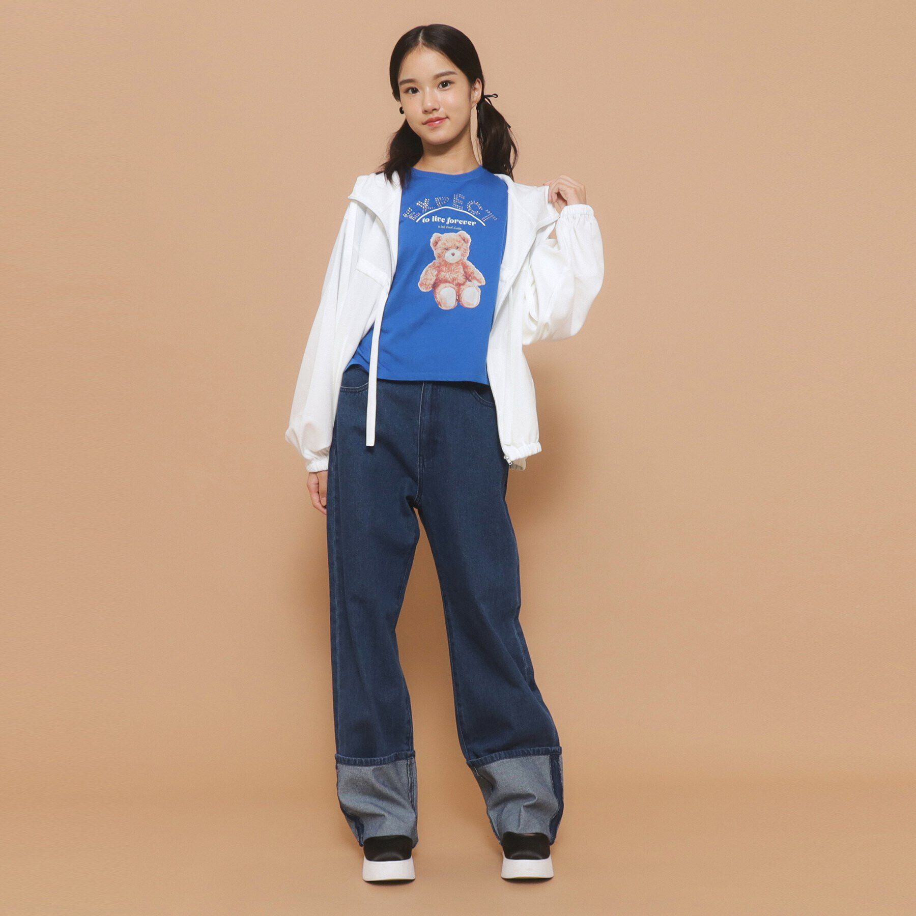 PINK-latte「ロールアップデニム」|その他|