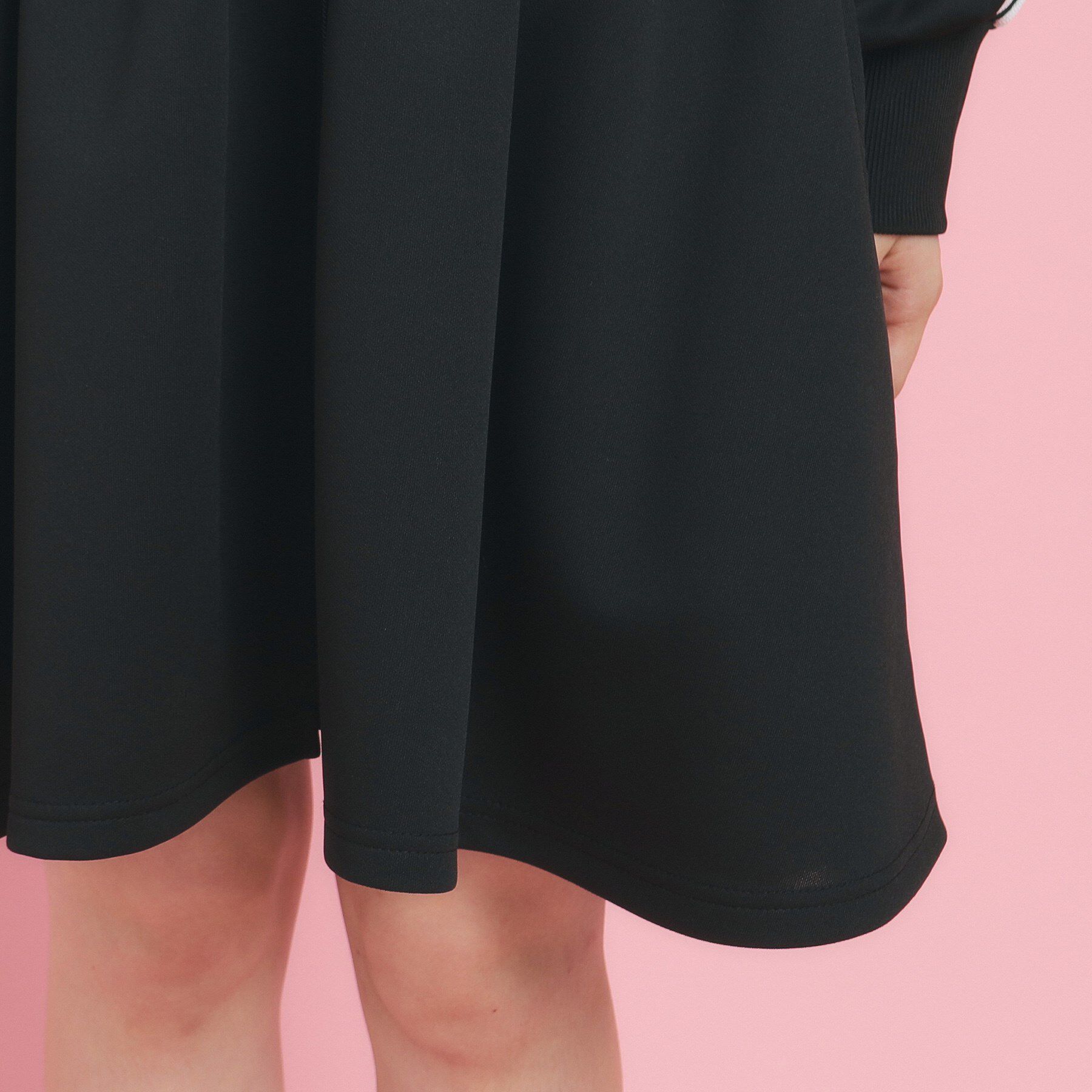 PINK-latte「【韓国っぽ】ニュートロ ジャージドレス」|ワンピース|