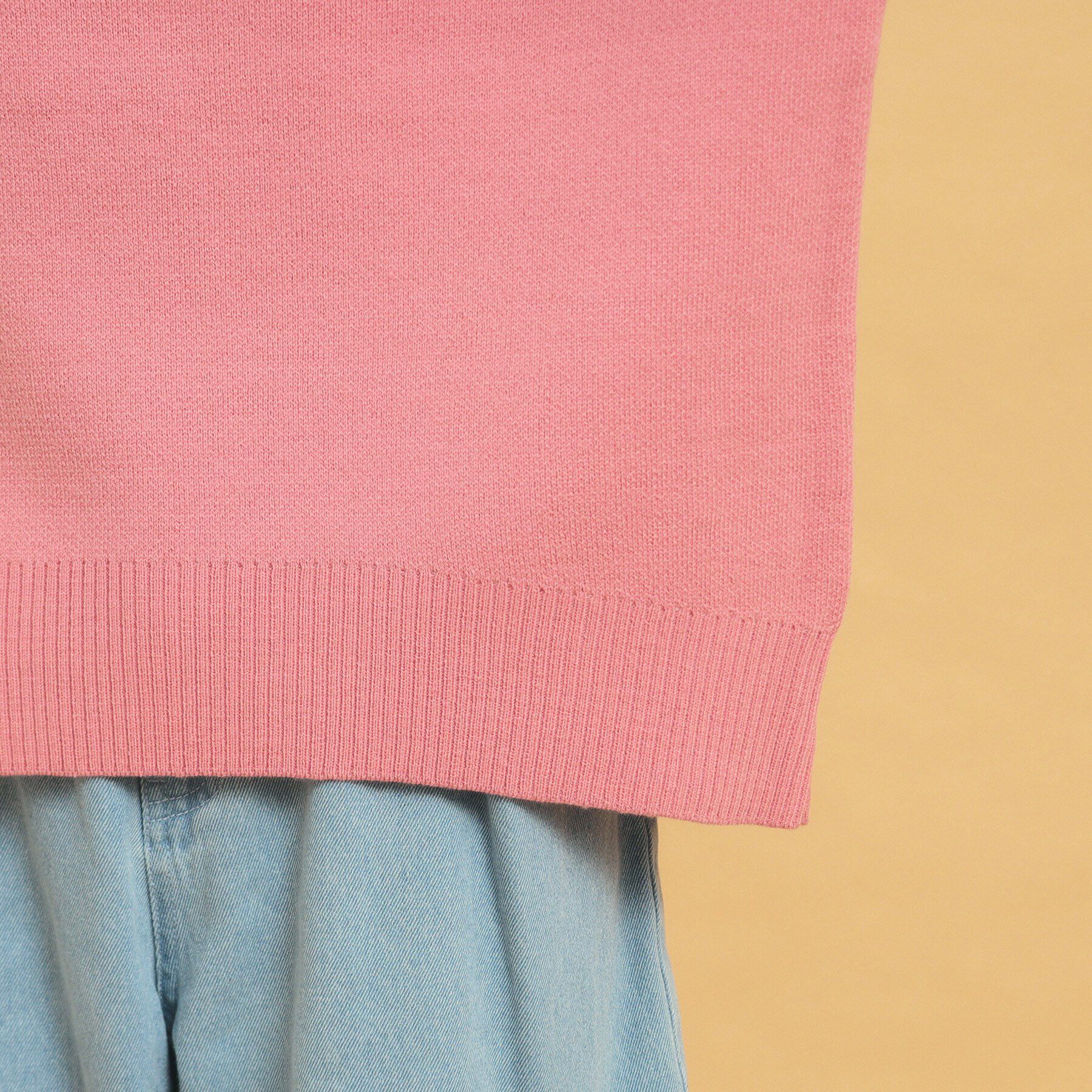 PINK-latte「【秋冬の主役級】ジャカードロゴニット」|ニット・セーター|