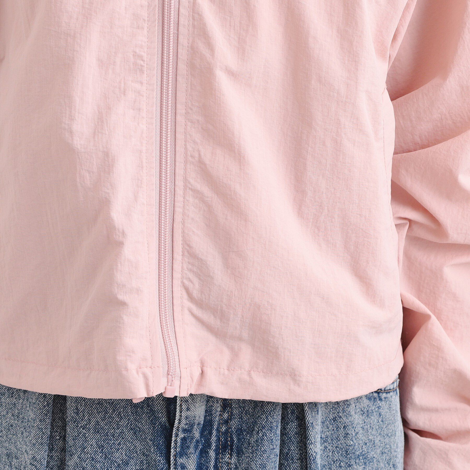 PINK-latte「ロゴラインブルゾン」|ブルゾン・スタジャン|