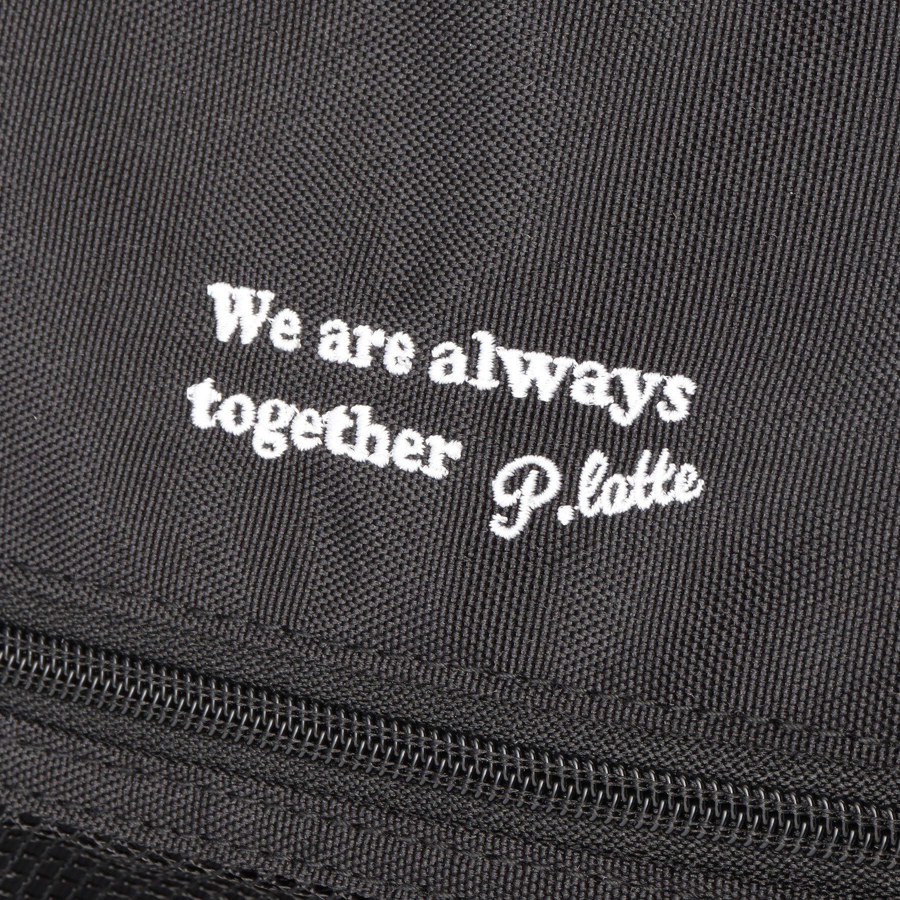 PINK-latte「【本体容量約20L】ドローメッシュリュック」|リュック|