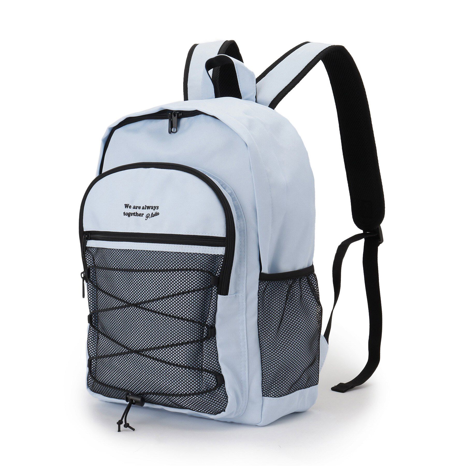 PINK-latte「【本体容量約20L】ドローメッシュリュック」|リュック|