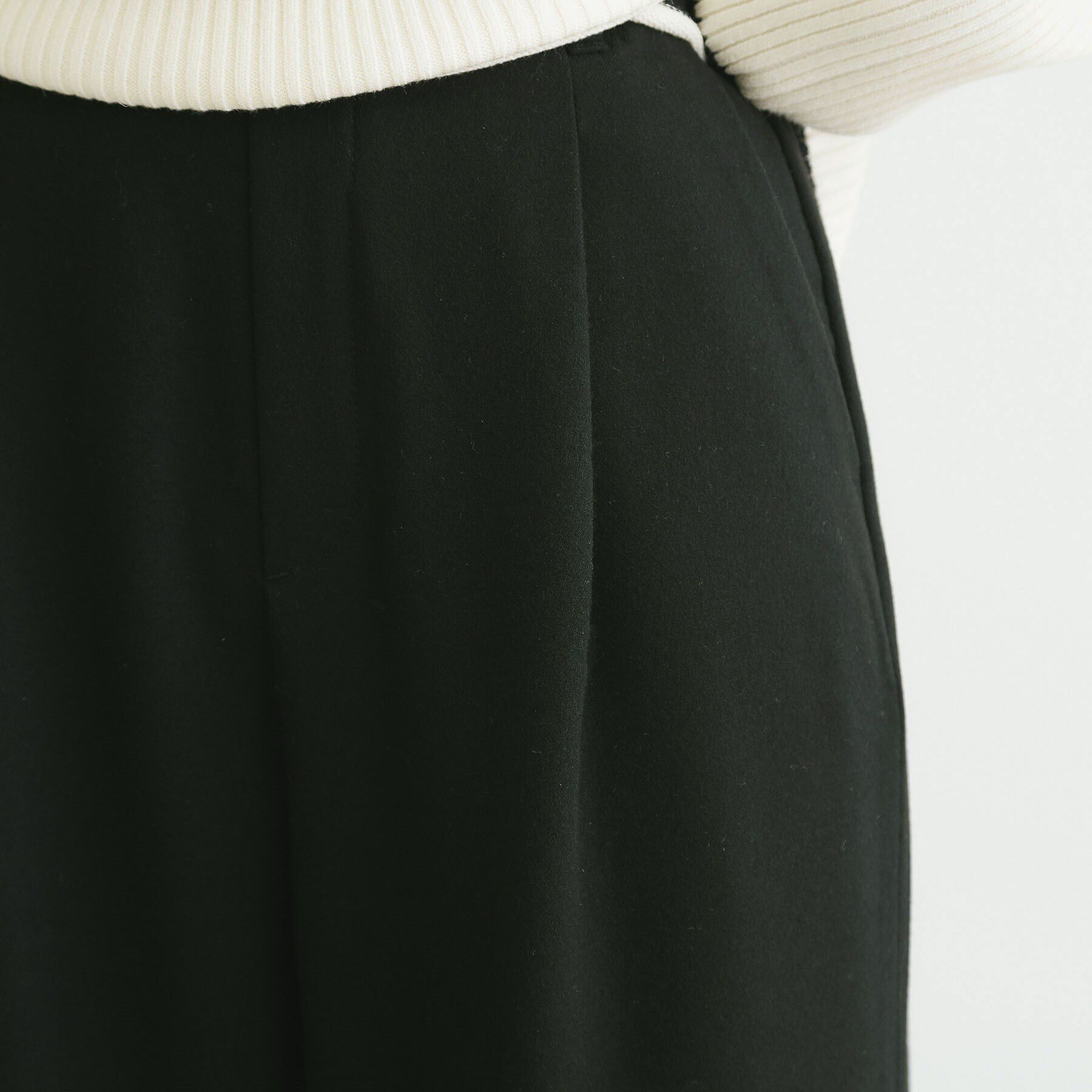 THE SHOP TK「【＠BAILA掲載】両面起毛ベーシックワイドパンツ/洗える」|その他|