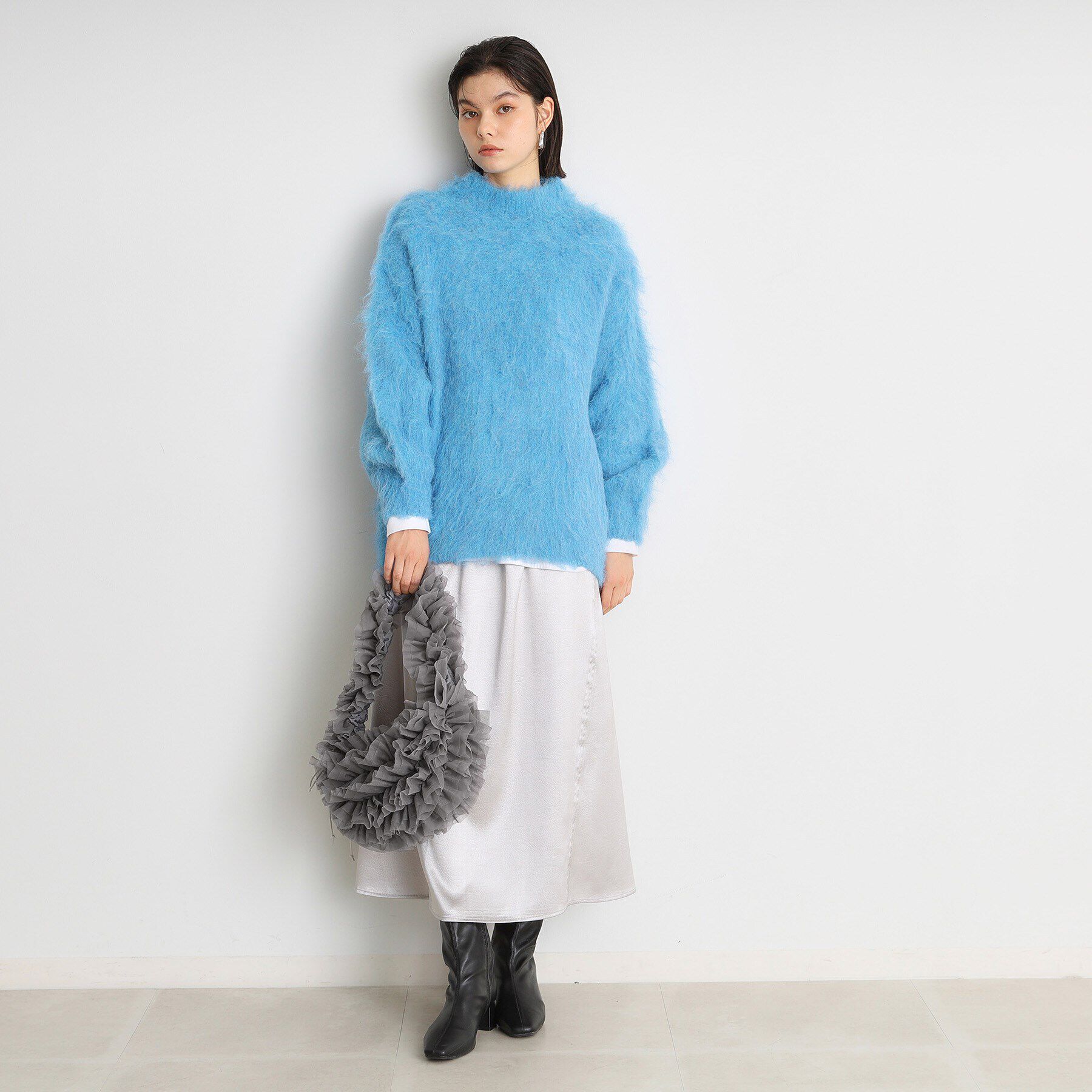 THE SHOP TK「チュールフリルバッグ」|ショルダー・メッセンジャー|