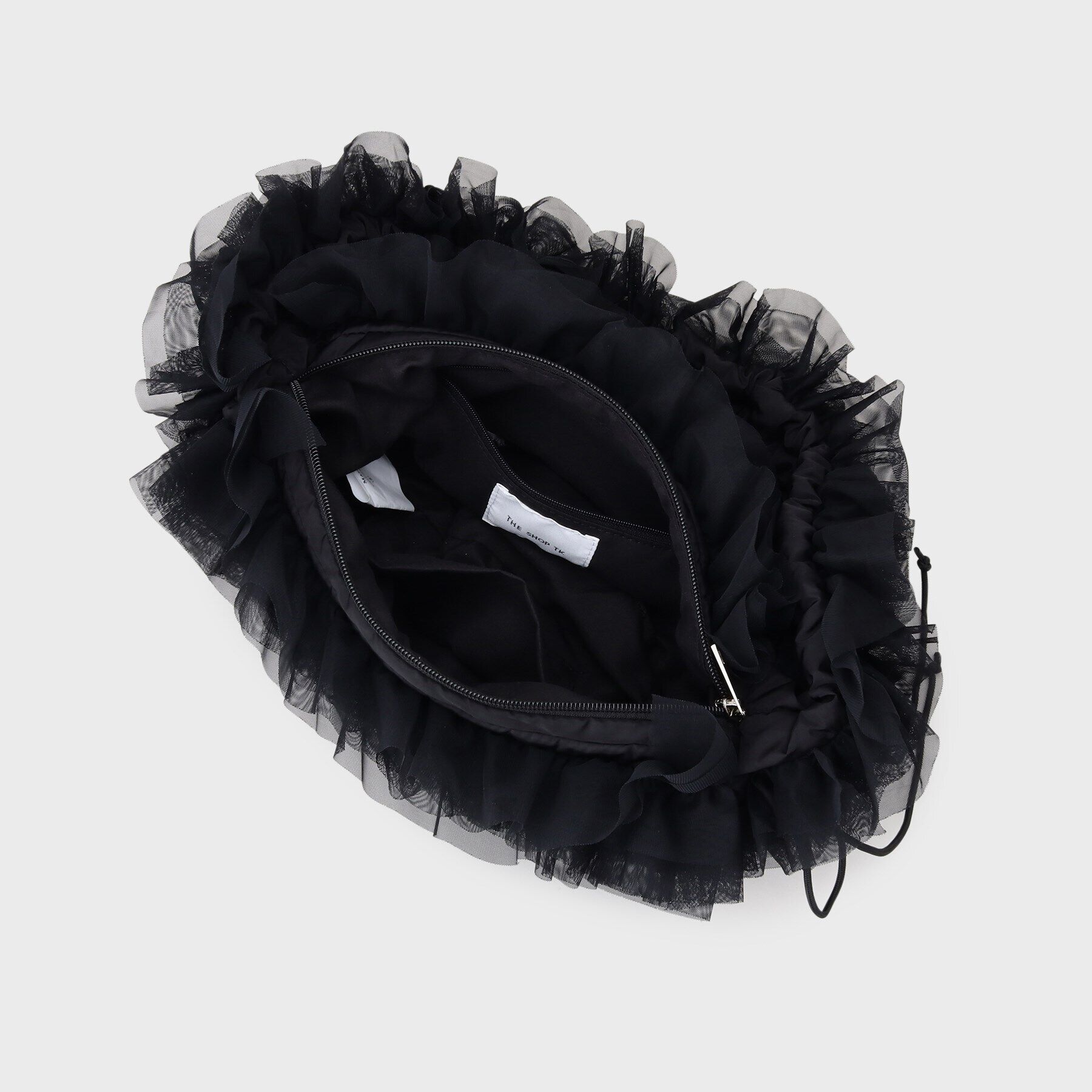 THE SHOP TK「チュールフリルバッグ」|ショルダー・メッセンジャー|