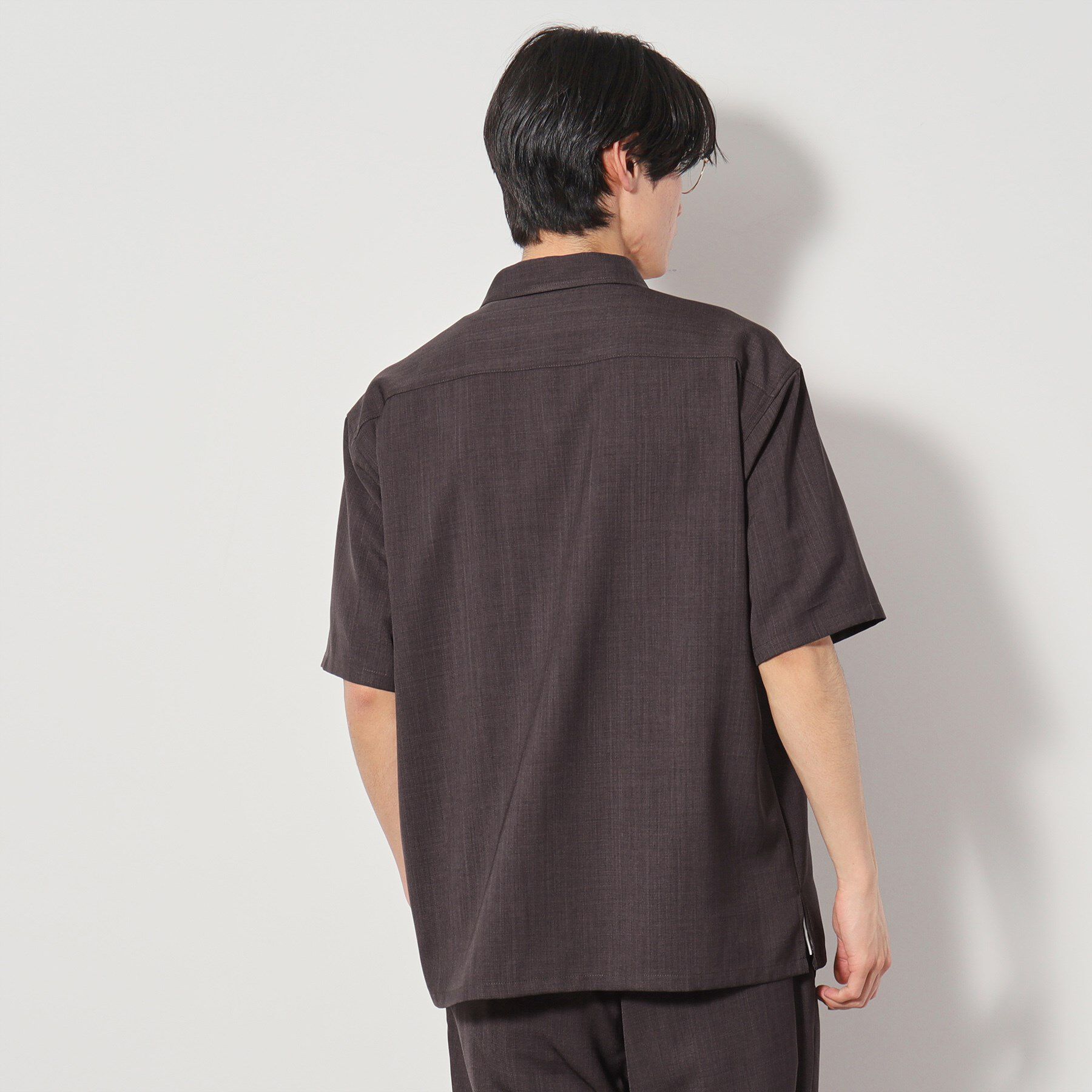 THE SHOP TK「ドライポリ半袖シャツ　セットアップ可/吸水速乾/軽量」|シャツ・ブラウス|