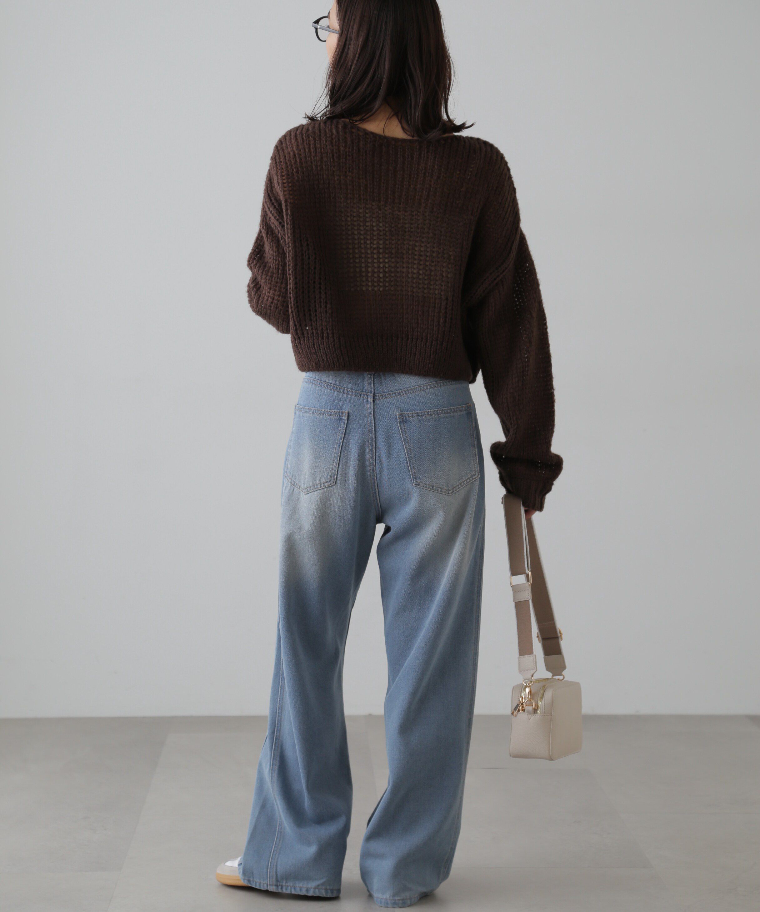  「シアーモヘヤライクニット」|ニット・セーター|