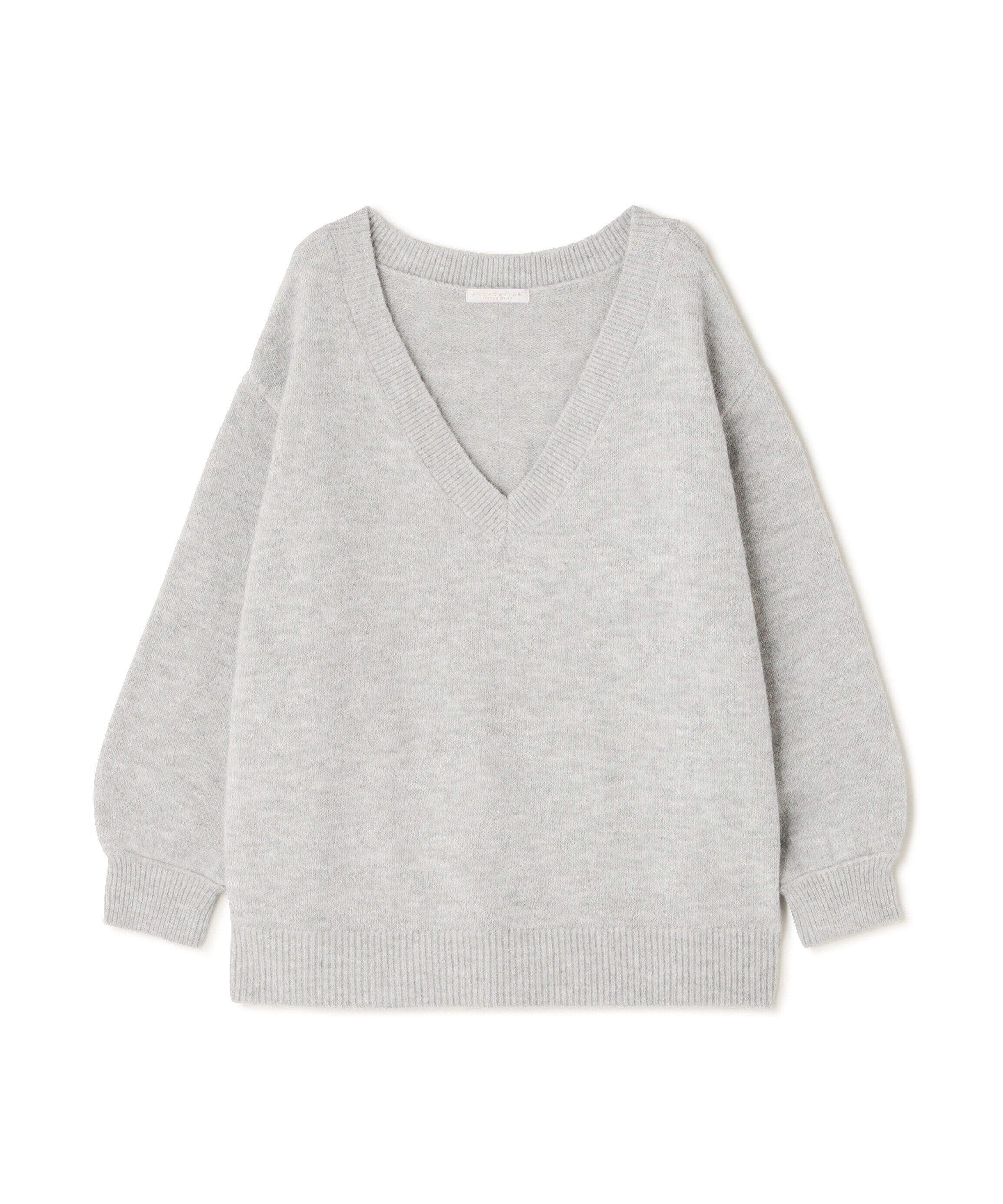 PROPORTION BODY DRESSING「深Vニット　24AW」|ニット・セーター|