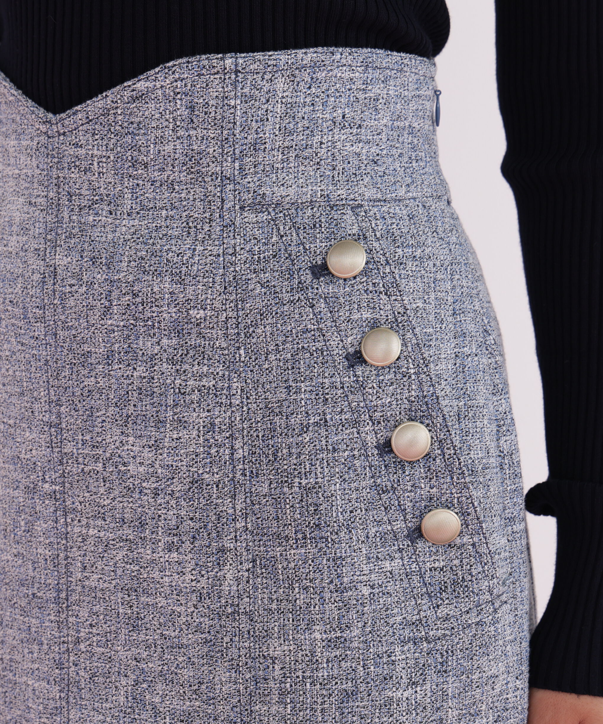  「ミックスブッチャーマーメイドスカート」|スカート|