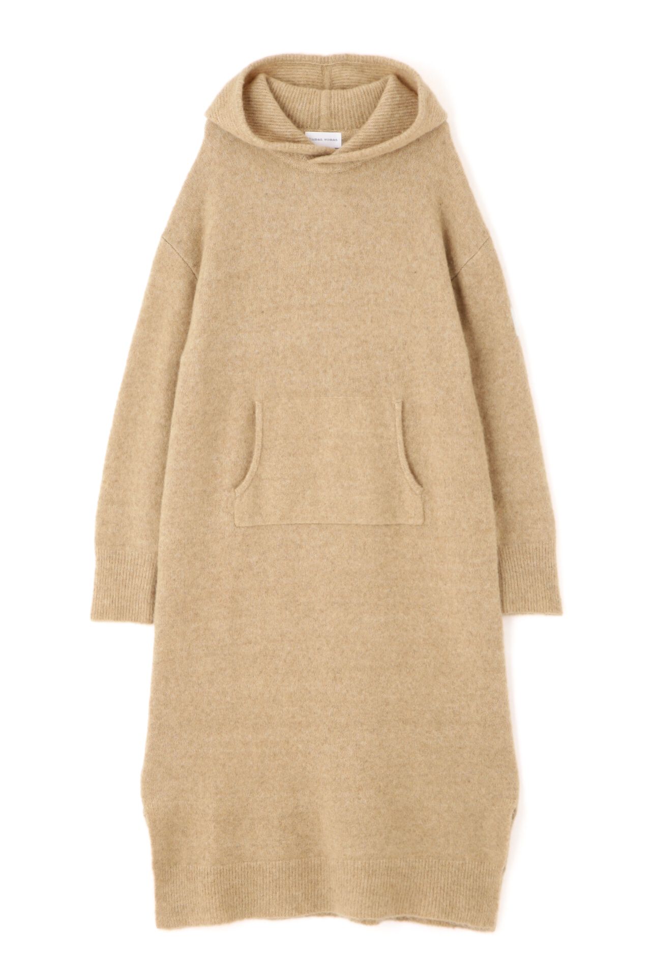  「◆モヘア混フーディーニットワンピース」|ワンピース|
