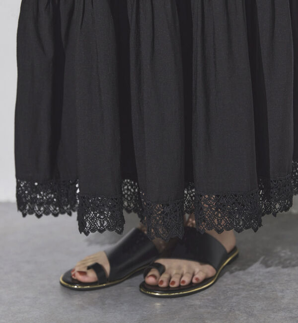 Doux archives「ゴールドピーストングフラットサンダル」|その他|