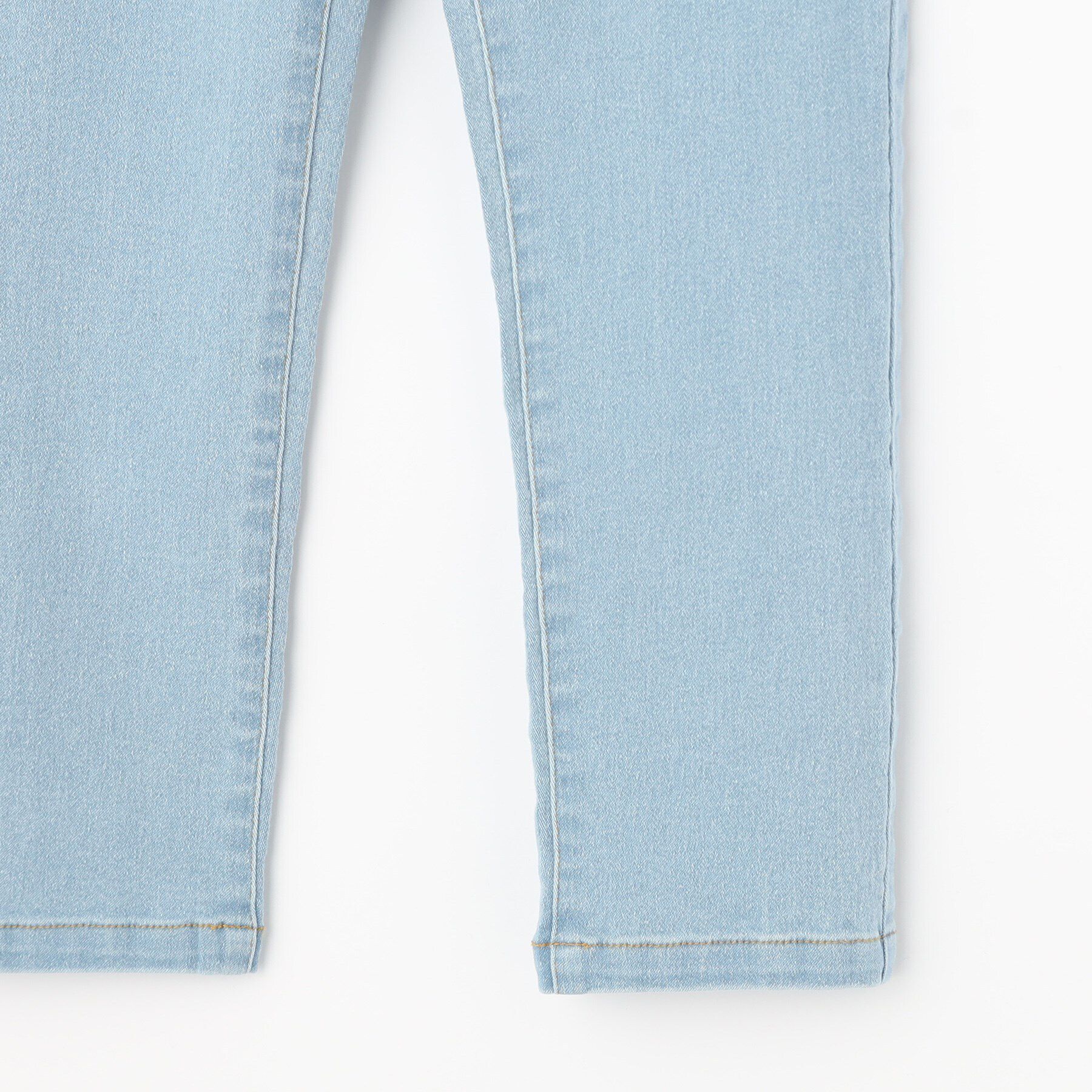 SHOO･LA･RUE「【100-150cm/洗える/男女兼用】ストレッチ デニムスキニーパンツ」|その他|