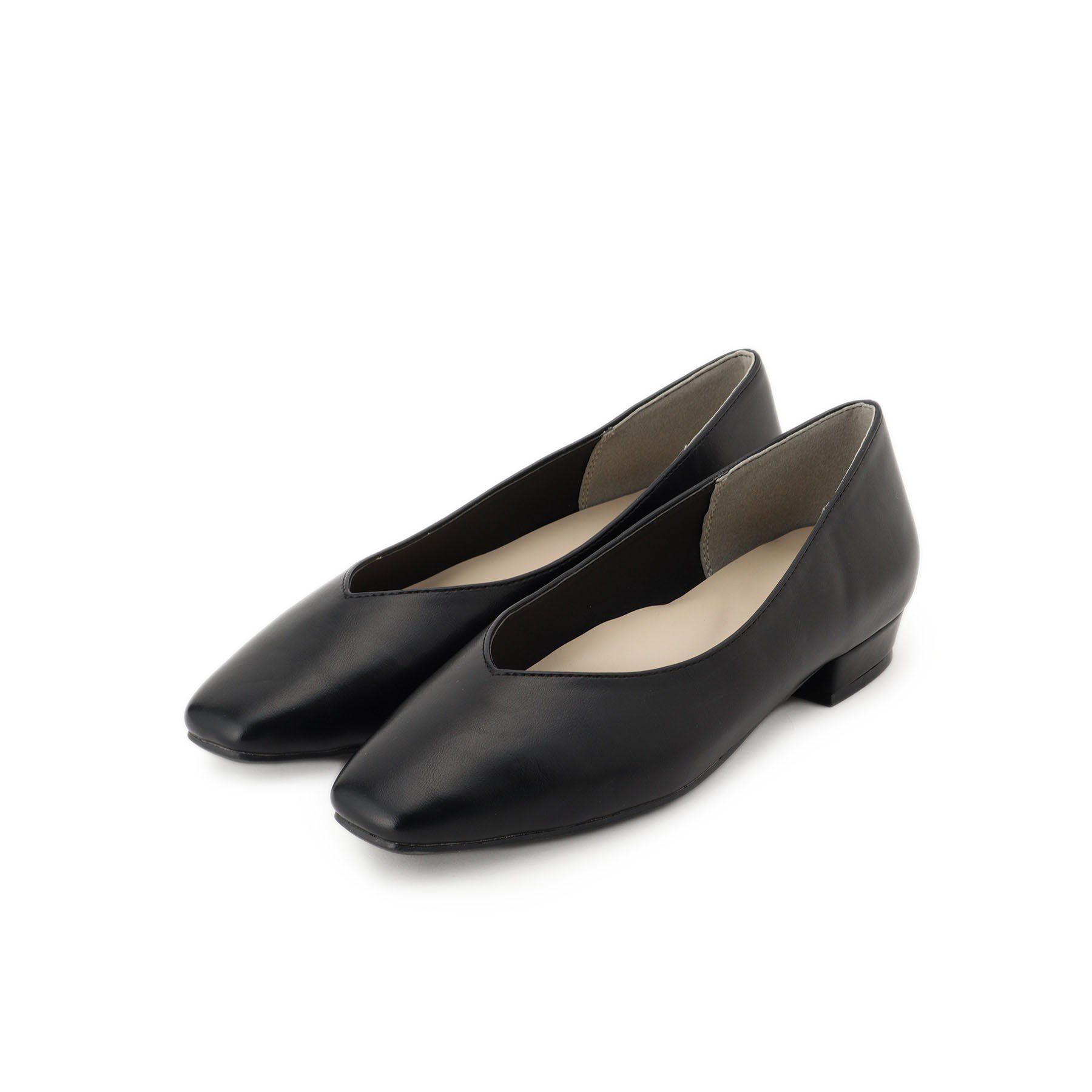 SHOO･LA･RUE「【セレモニー】ローヒールパンプス」|パンプス|ブラック(019)