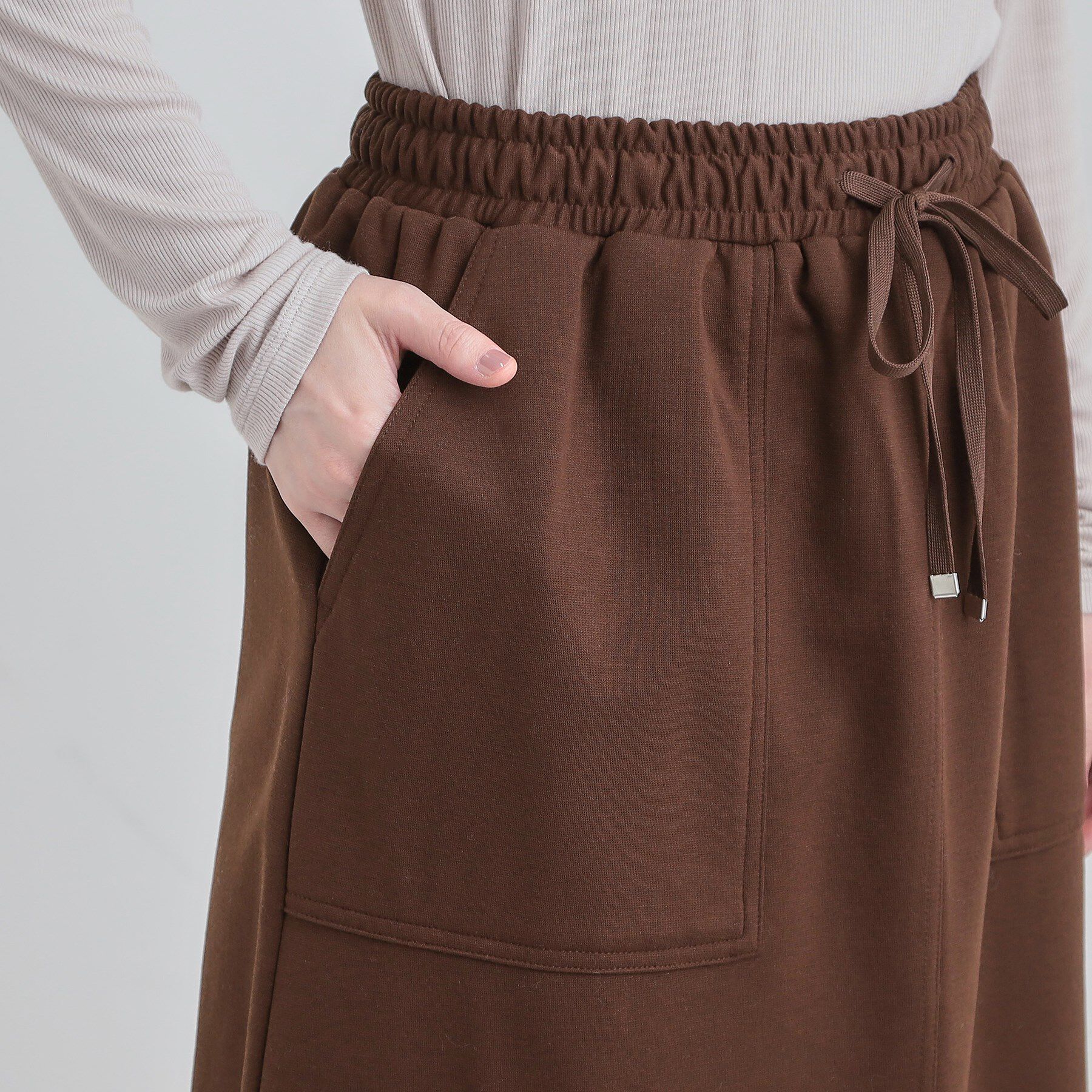 SHOO･LA･RUE「【あったか】ベイカー風スカート」|スカート|