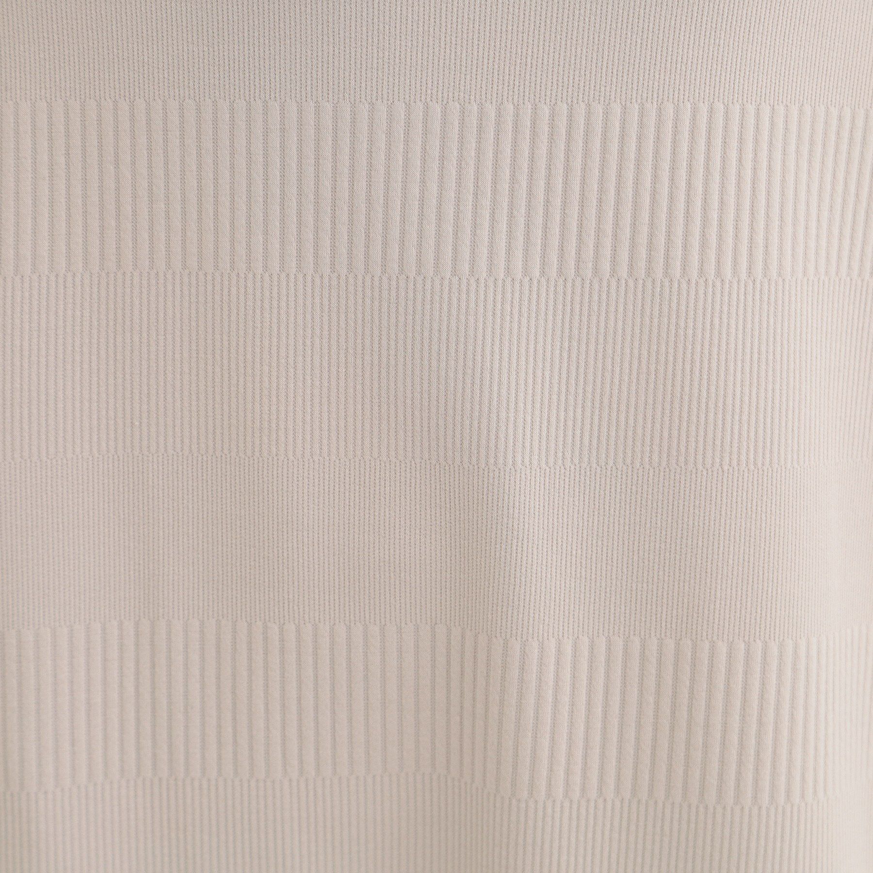 SHOO･LA･RUE「【体型カバー/洗濯機可/S-LL】お袖ストライプAラインチュニック」|チュニック|