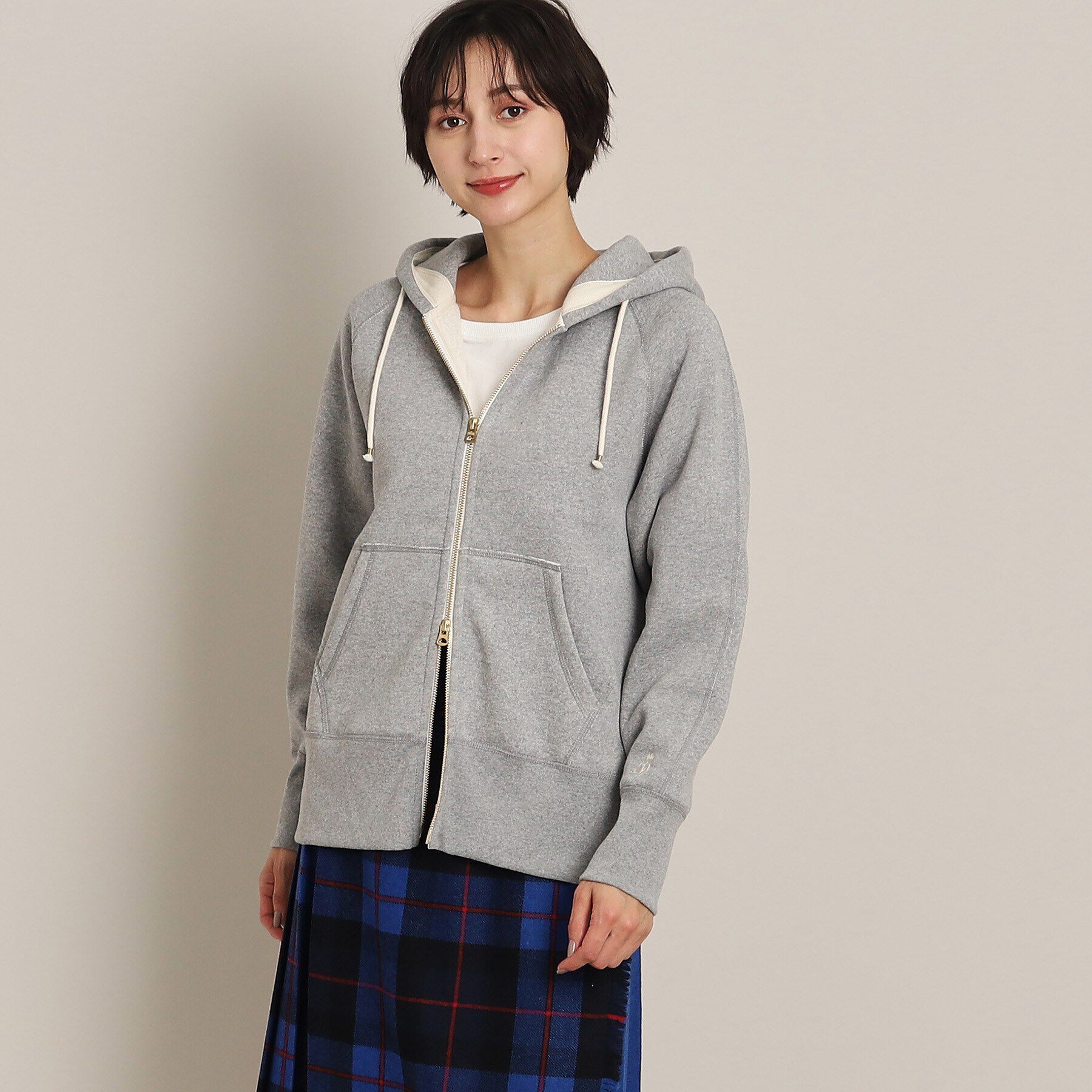 Dessin「【ユニセックス・日本製・洗える】吊り裏毛パーカ」|パーカー|