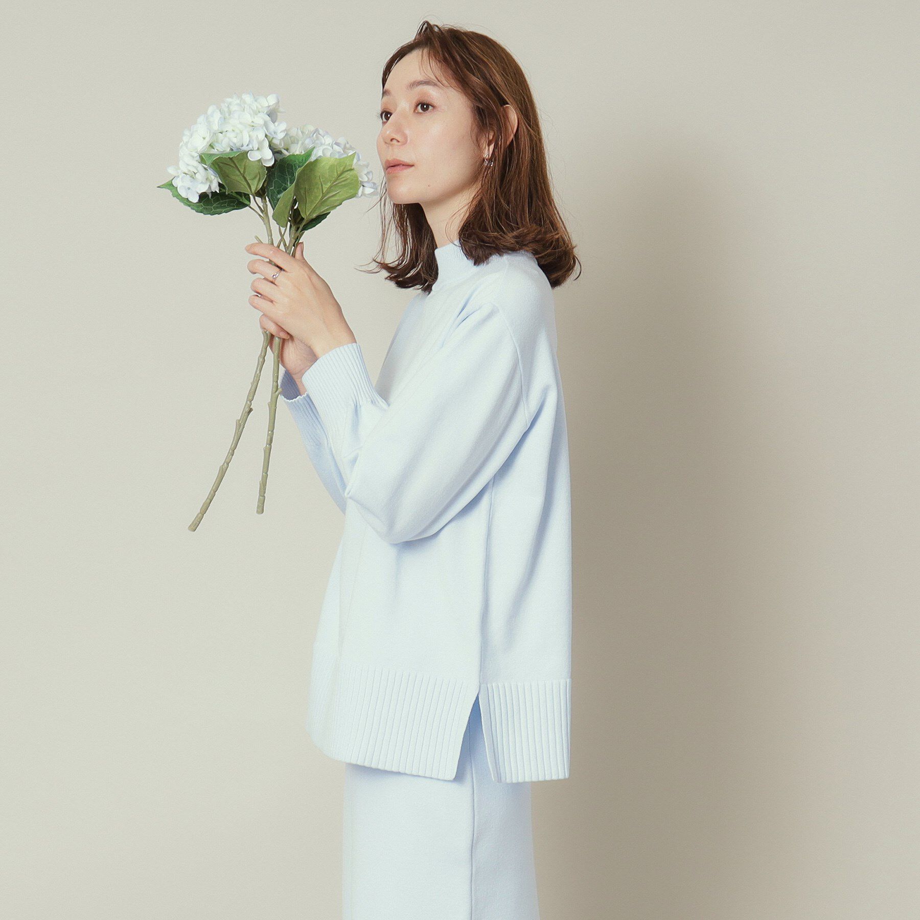 ITS&rsquo;DEMO「【通勤／手洗い可】ボトルネック&times;タイトスカートセットアップ」|スーツ|