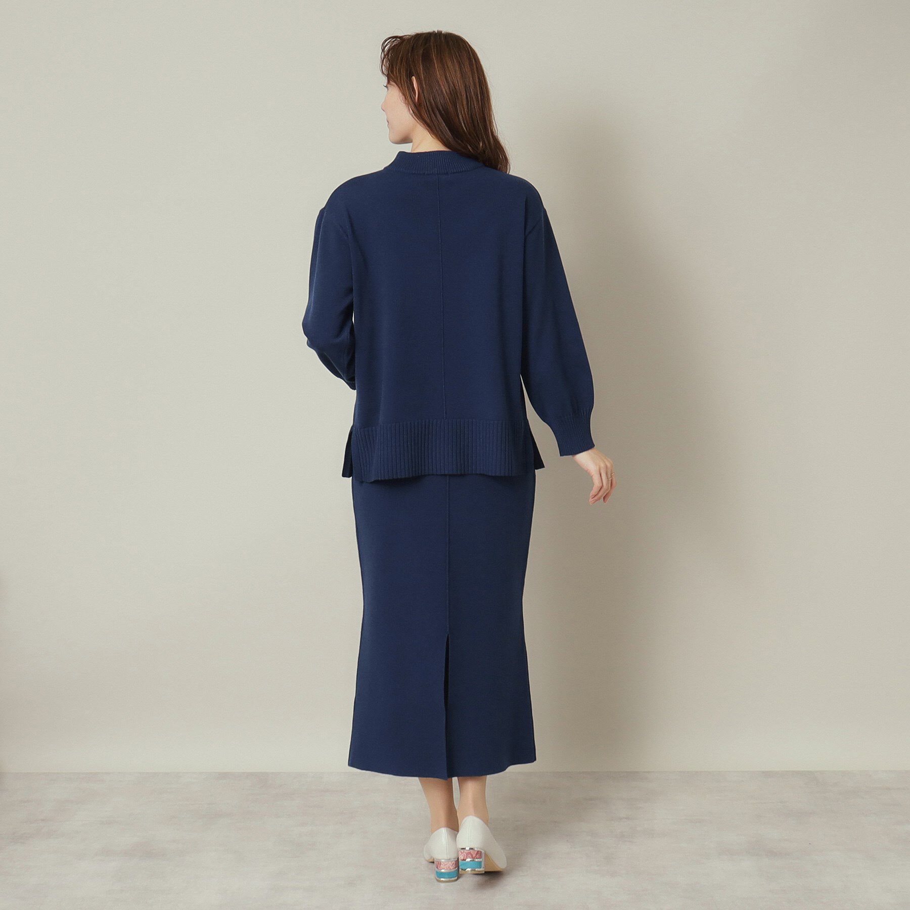 ITS&rsquo;DEMO「【通勤／手洗い可】ボトルネック&times;タイトスカートセットアップ」|スーツ|