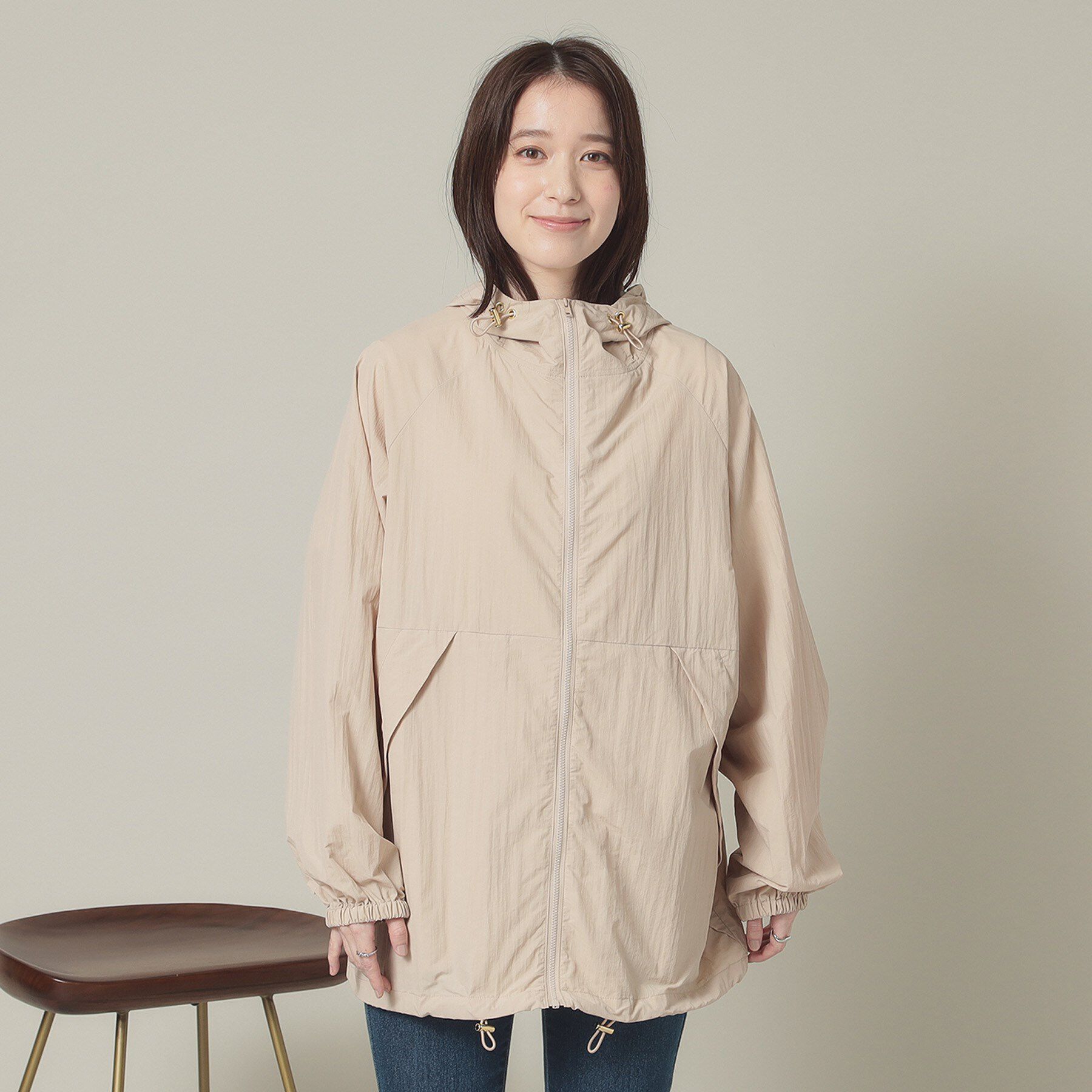 ITS&rsquo;DEMO「【撥水／洗濯機OK】ポケッタブルパーカ＜旅服シリーズ＞」|ブルゾン・スタジャン|