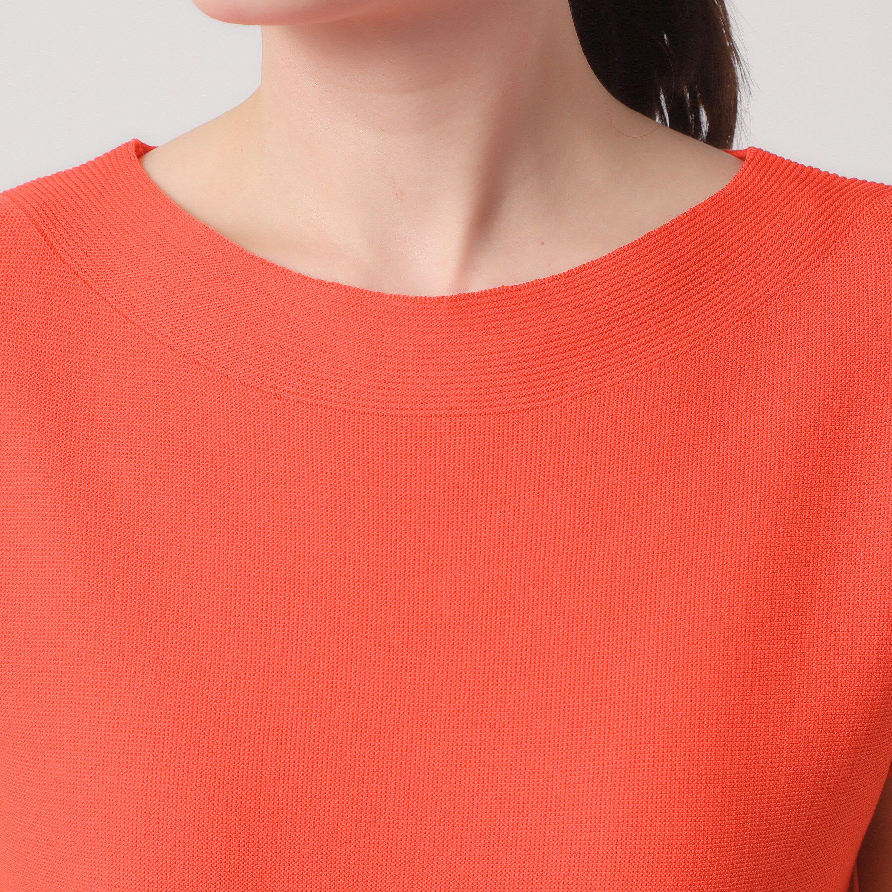 ITS&rsquo;DEMO「【清涼感／洗濯機OK】フレンチスリーブニット」|ニット・セーター|