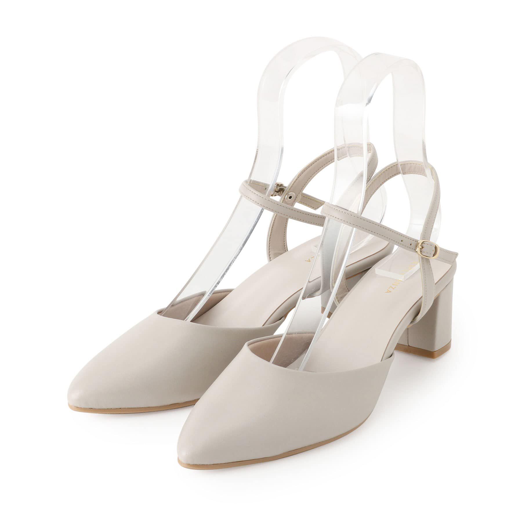 ESPERANZA「アンクルストラップパンプス」|パンプス|ﾍﾞｰｼﾞｭ(052)