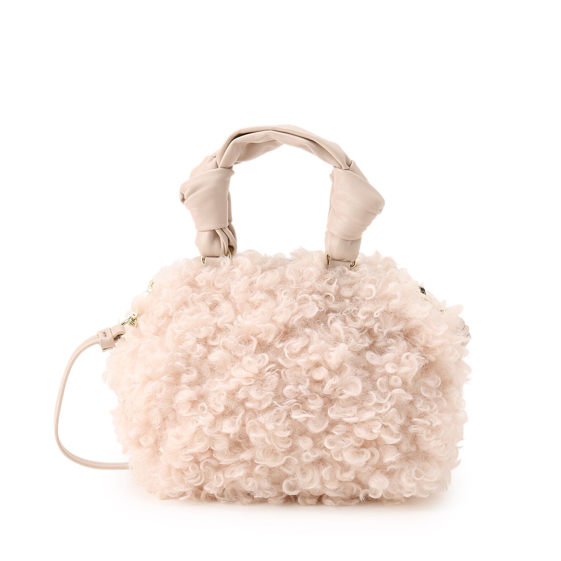 ESPERANZA「シアリングフェイクファーバッグ」|ハンドバッグ|