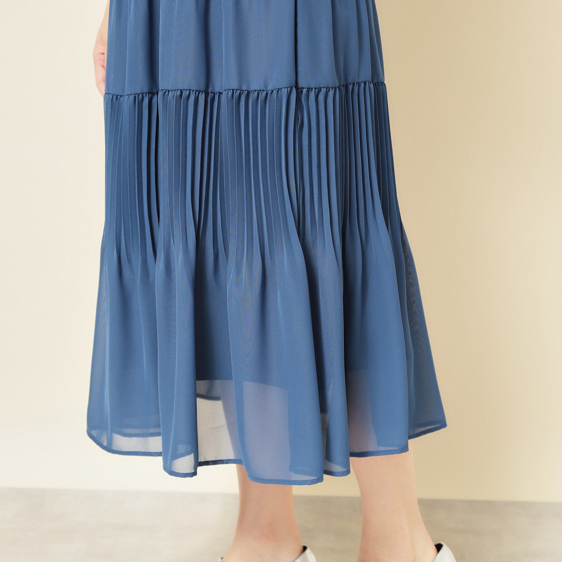 SunaUna「【S～Lサイズ／セレモニーにも】プリーツワンピース」|ワンピース|