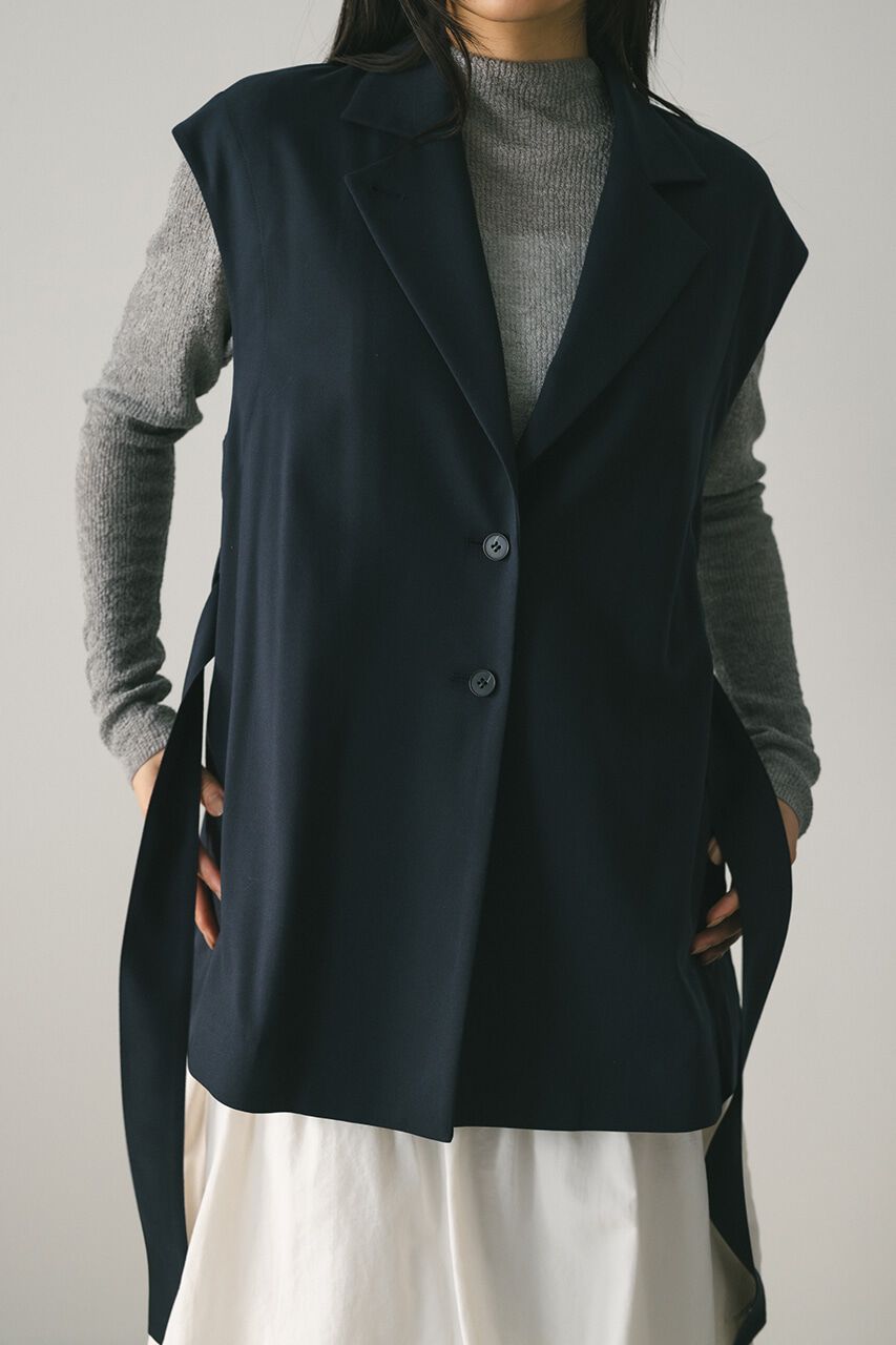 STYLEMIXER「ルーズテーラードベスト」|ダウンベスト・ベスト|